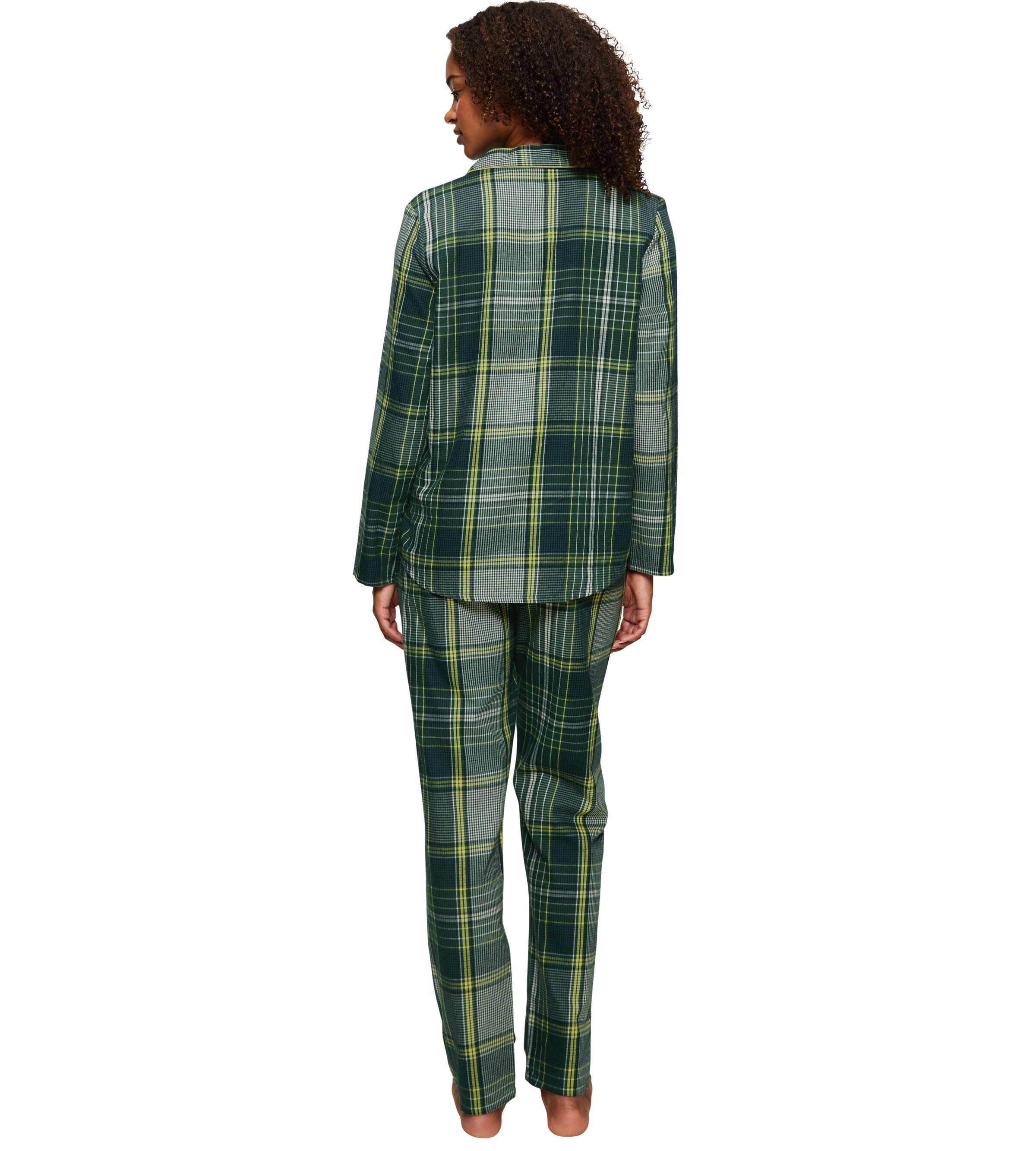 Triumph Pyjama Boyfriend PW X Checks comfortabel en stijlvol (set 2-delig)