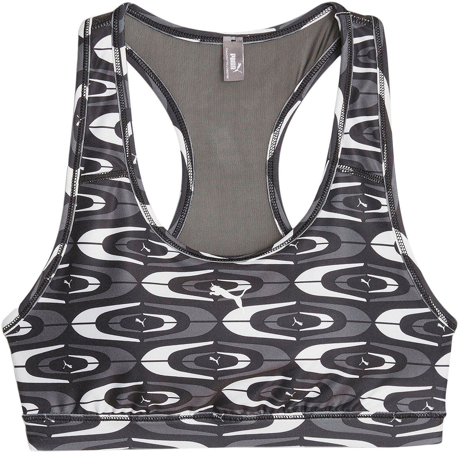 PUMA Sport-bh Mid Impact 4Keeps Graphic Bra PM