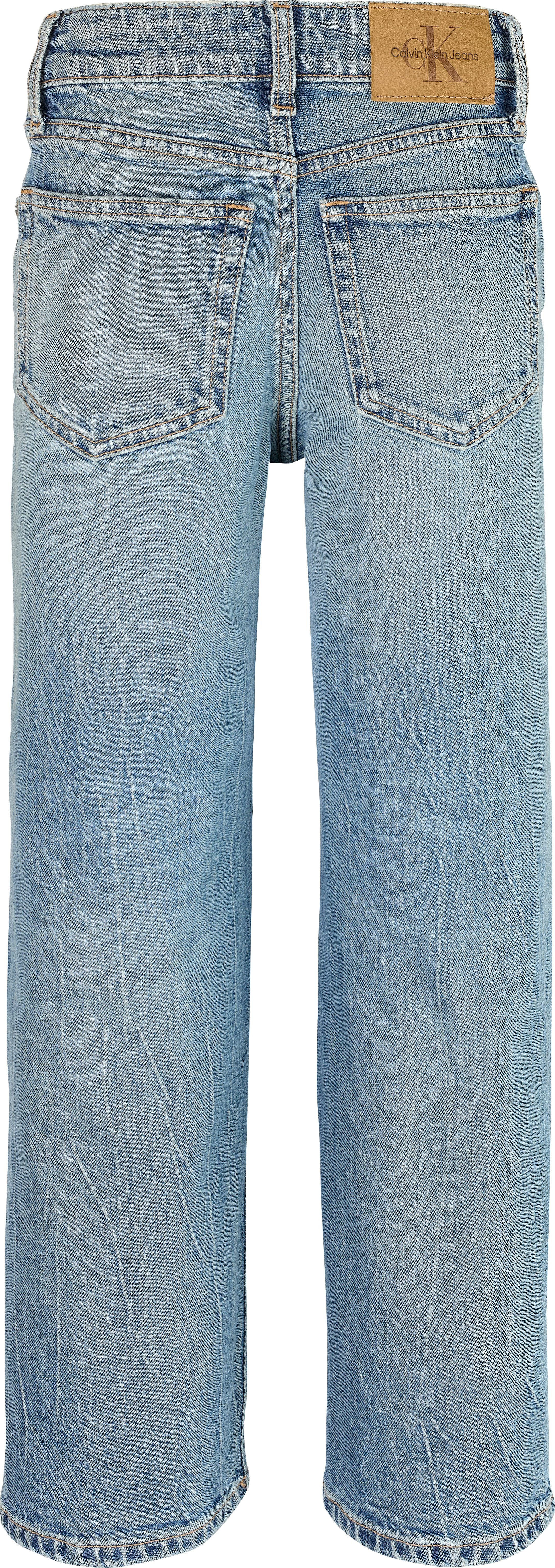 Calvin Klein Wijde jeans SKATER VISUAL BLUE CF voor kinderen tot 16 jaar