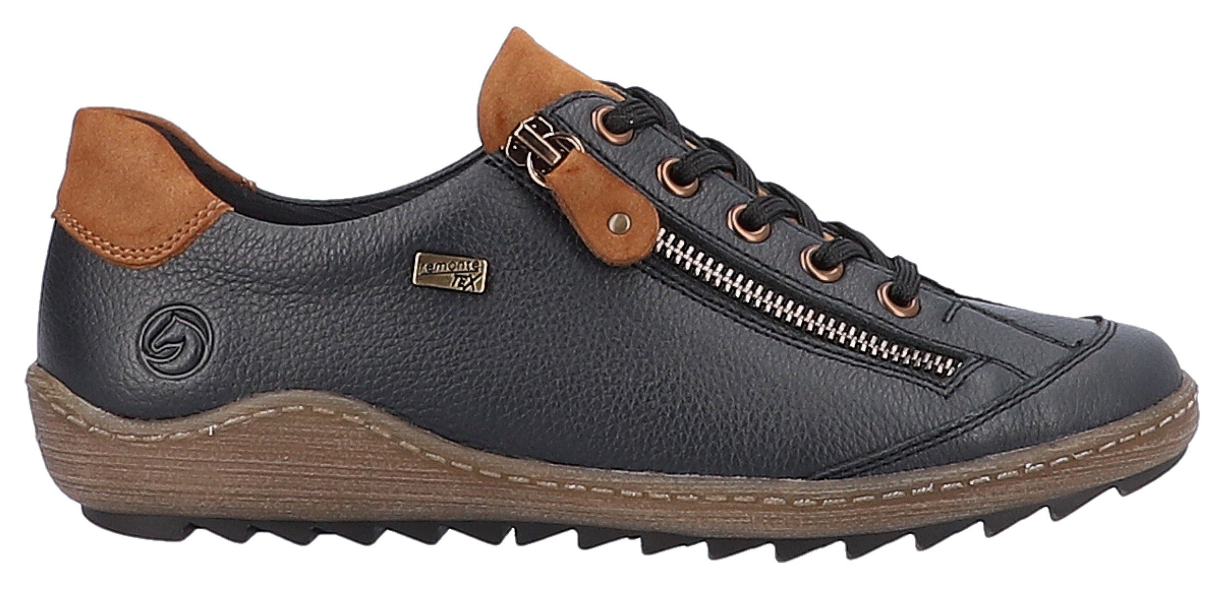 Remonte Veterschoenen in tex-uitvoering, vrijetijdsschoen, lage schoen, veterschoen