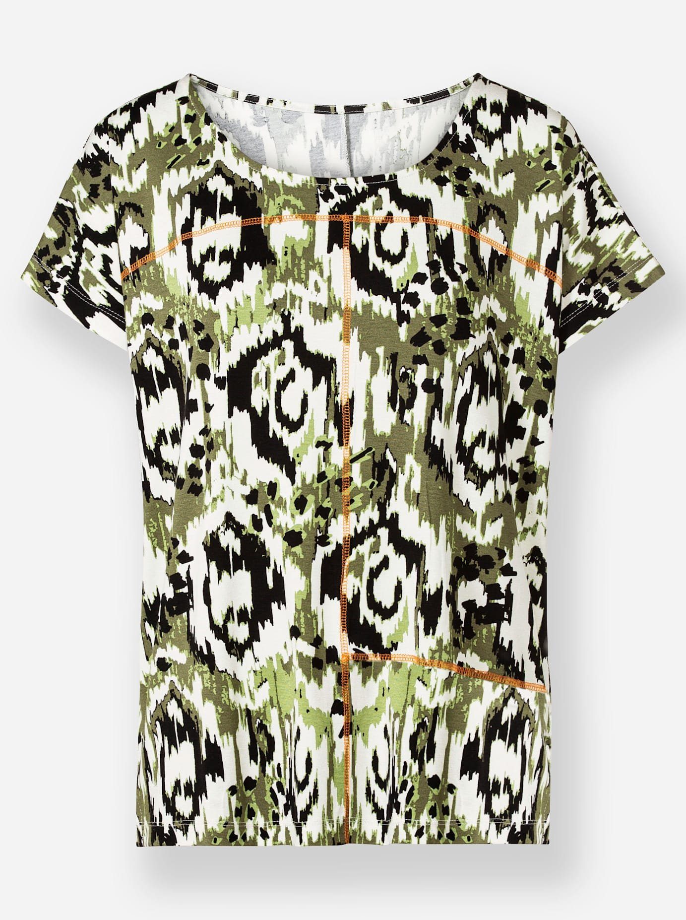 heine Shirt met ronde hals Gedessineerd shirt (1-delig)