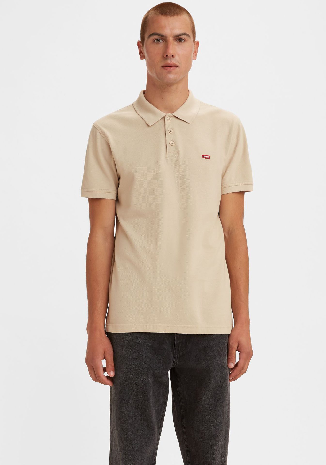 Levi's Poloshirt LE NEW LEVIS HM POLO met klein batwing-logo