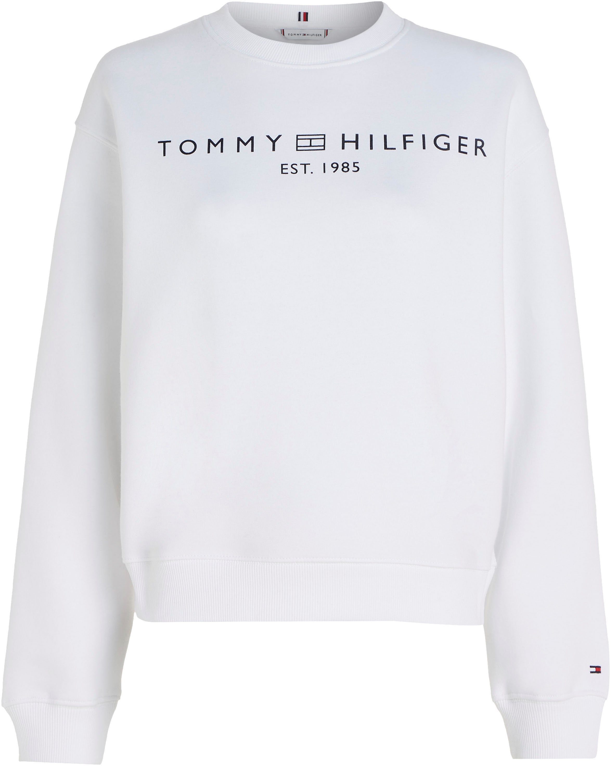 Tommy Hilfiger Curve Sweatshirt CRV MDRN REG CORP LOGO SWTSHRT