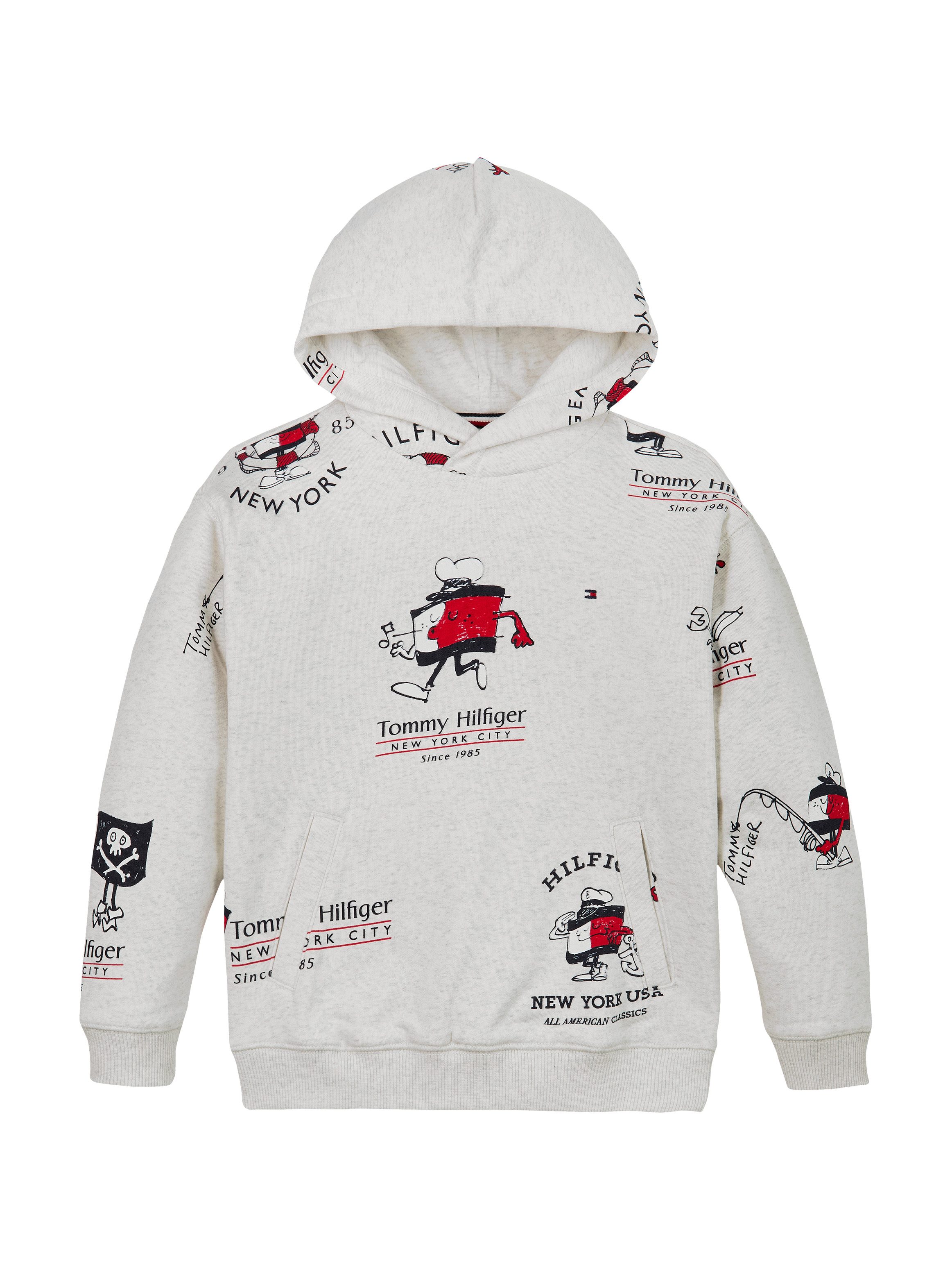 Tommy Hilfiger Hoodie ALL OVER PRINT HOODIE