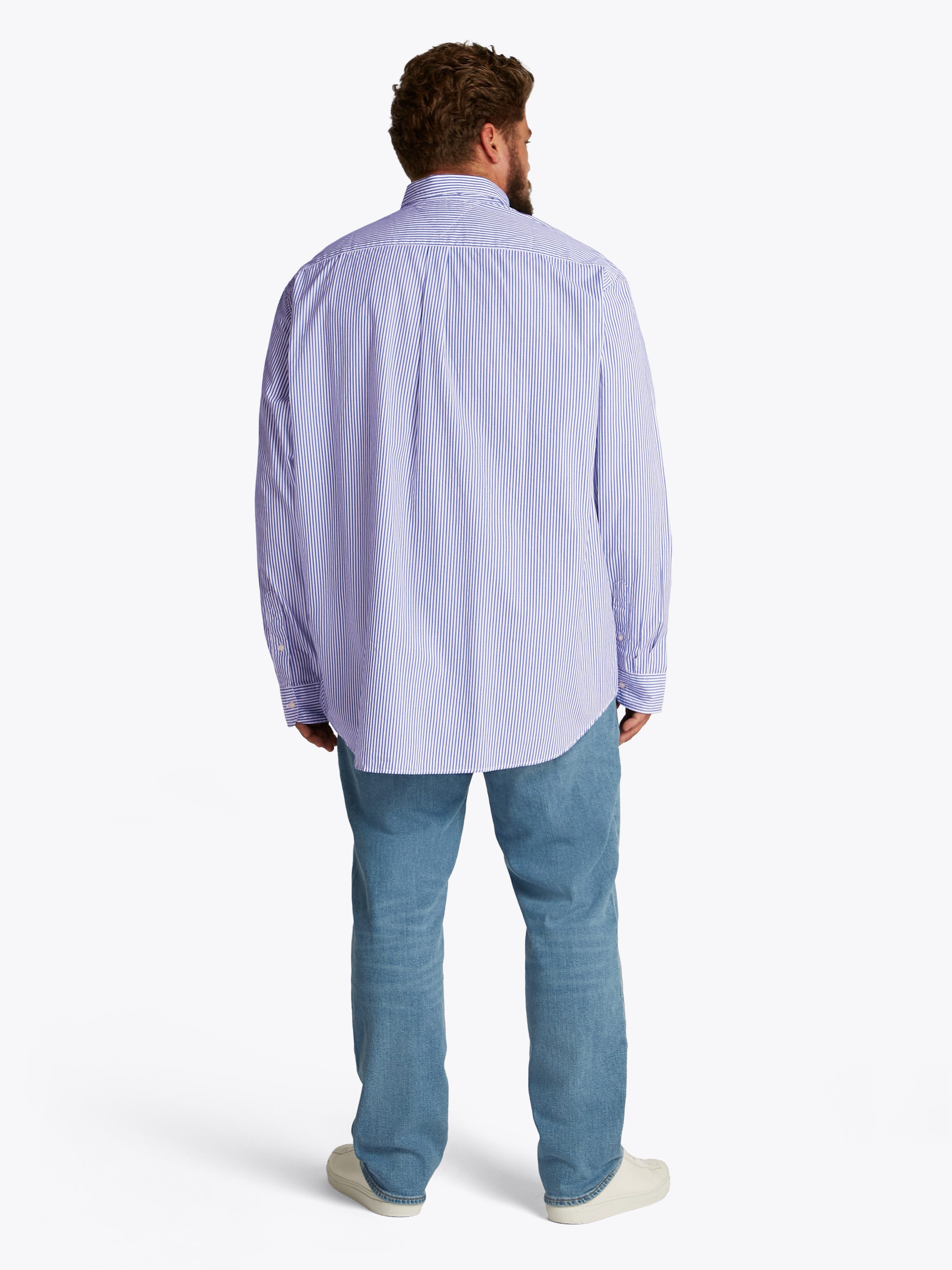 Tommy Hilfiger Overhemd met lange mouwen BT-FLEX POPLIN CL STP SHIRT-B