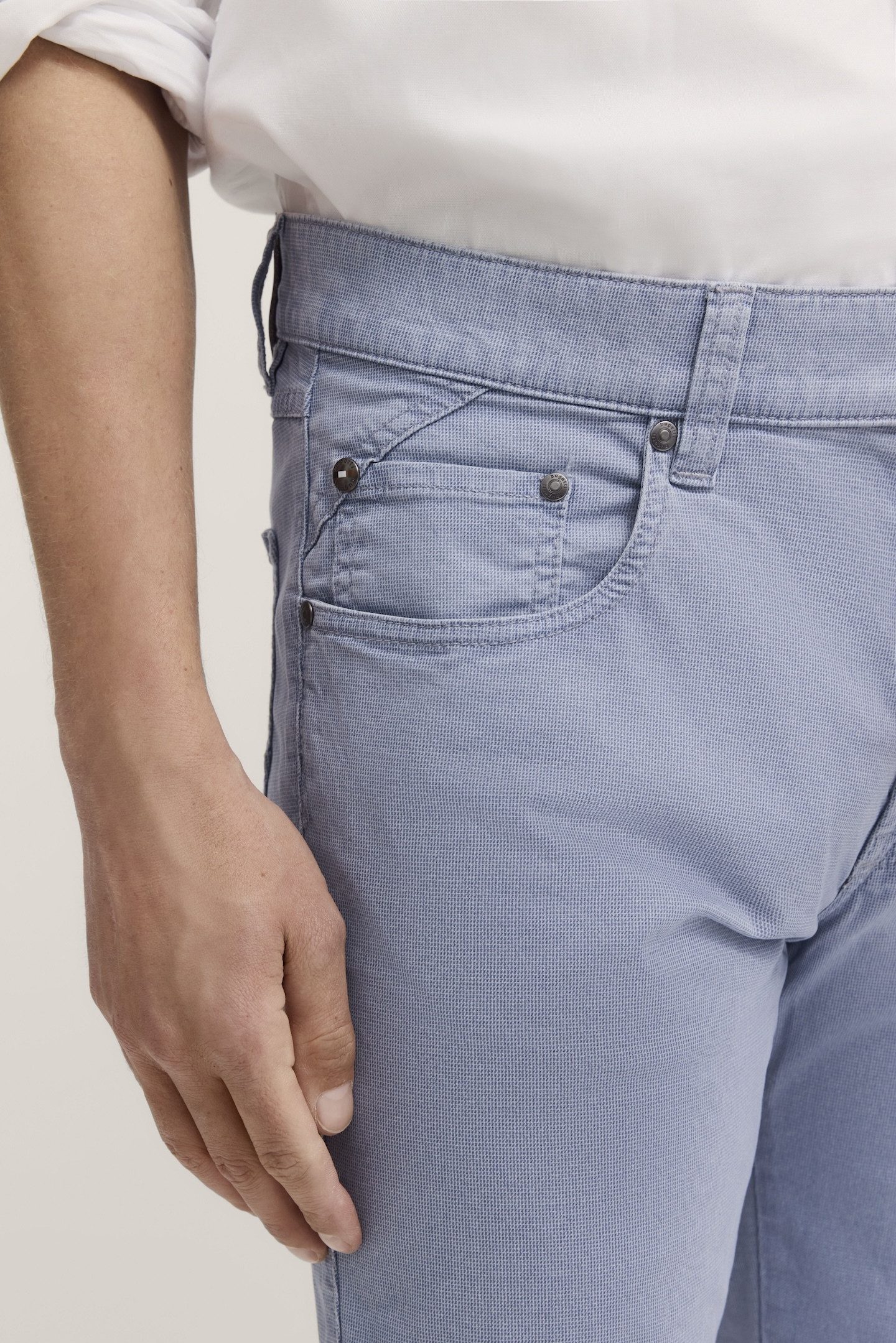 Bugatti Five-pocketsbroek met stretchfunctie