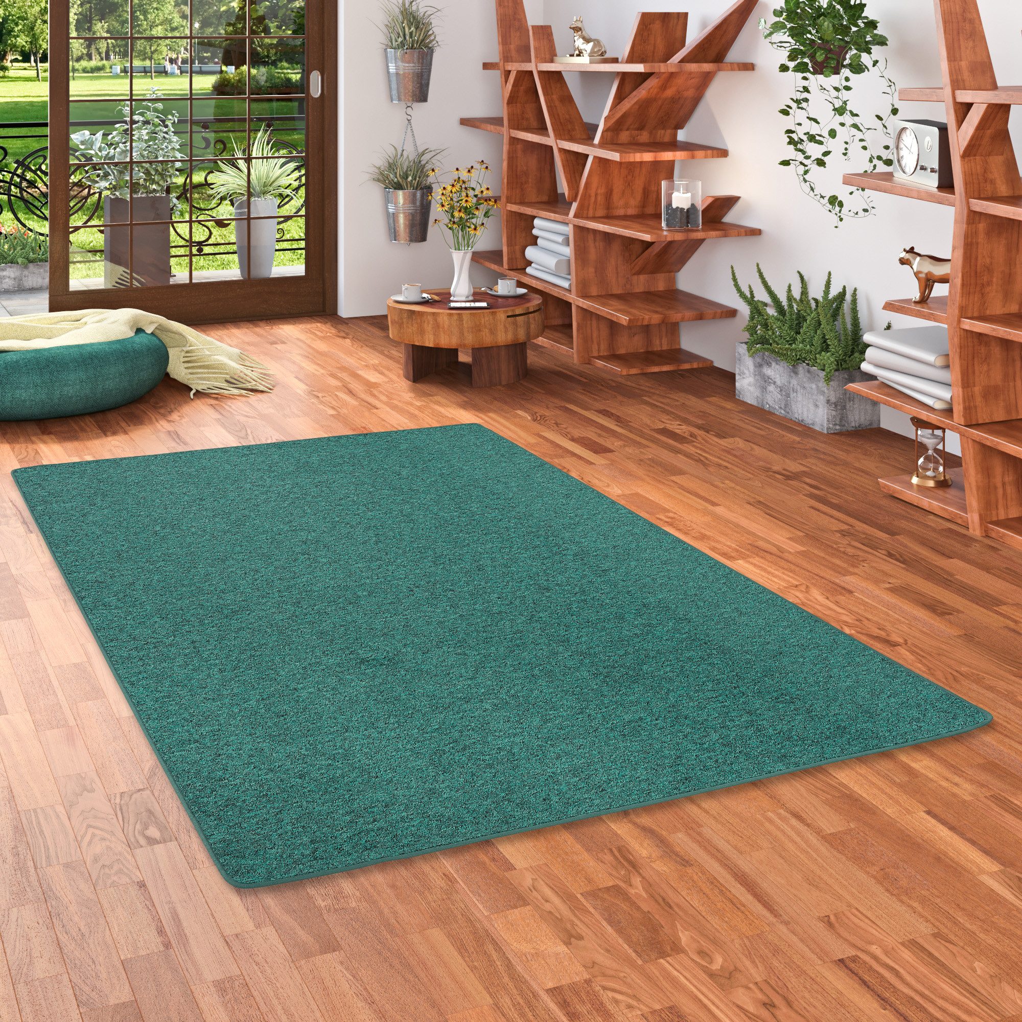 my home Vloerkleed Fortis Effen kleuren, lussen, geketteld, ook als loper, slijtvast