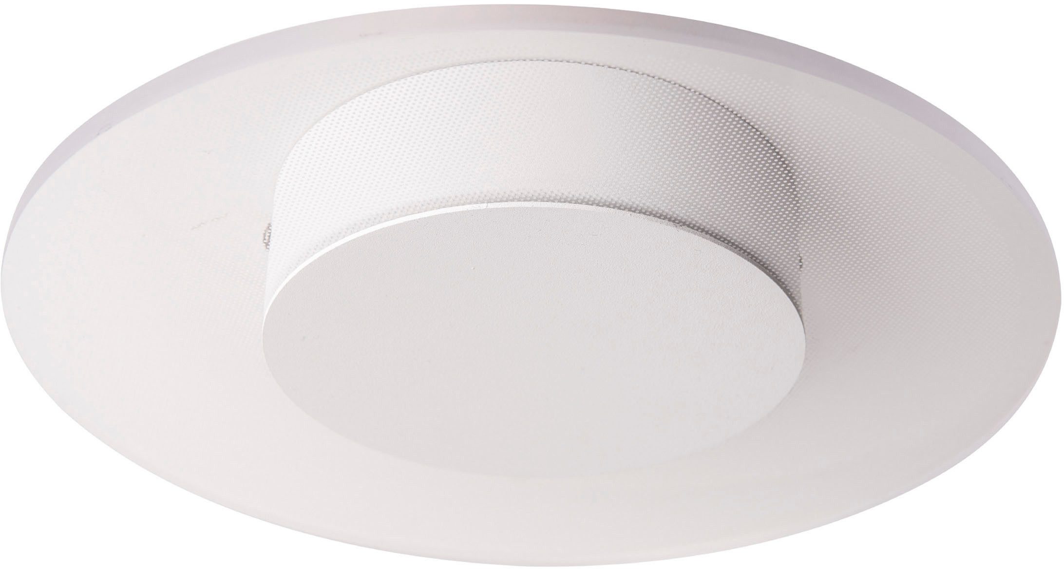 näve Led-plafondlamp Modesto wit - gematteerd, 3-staps dimbaar via wandschakelaar, 60 warmwitte led (1 stuk)