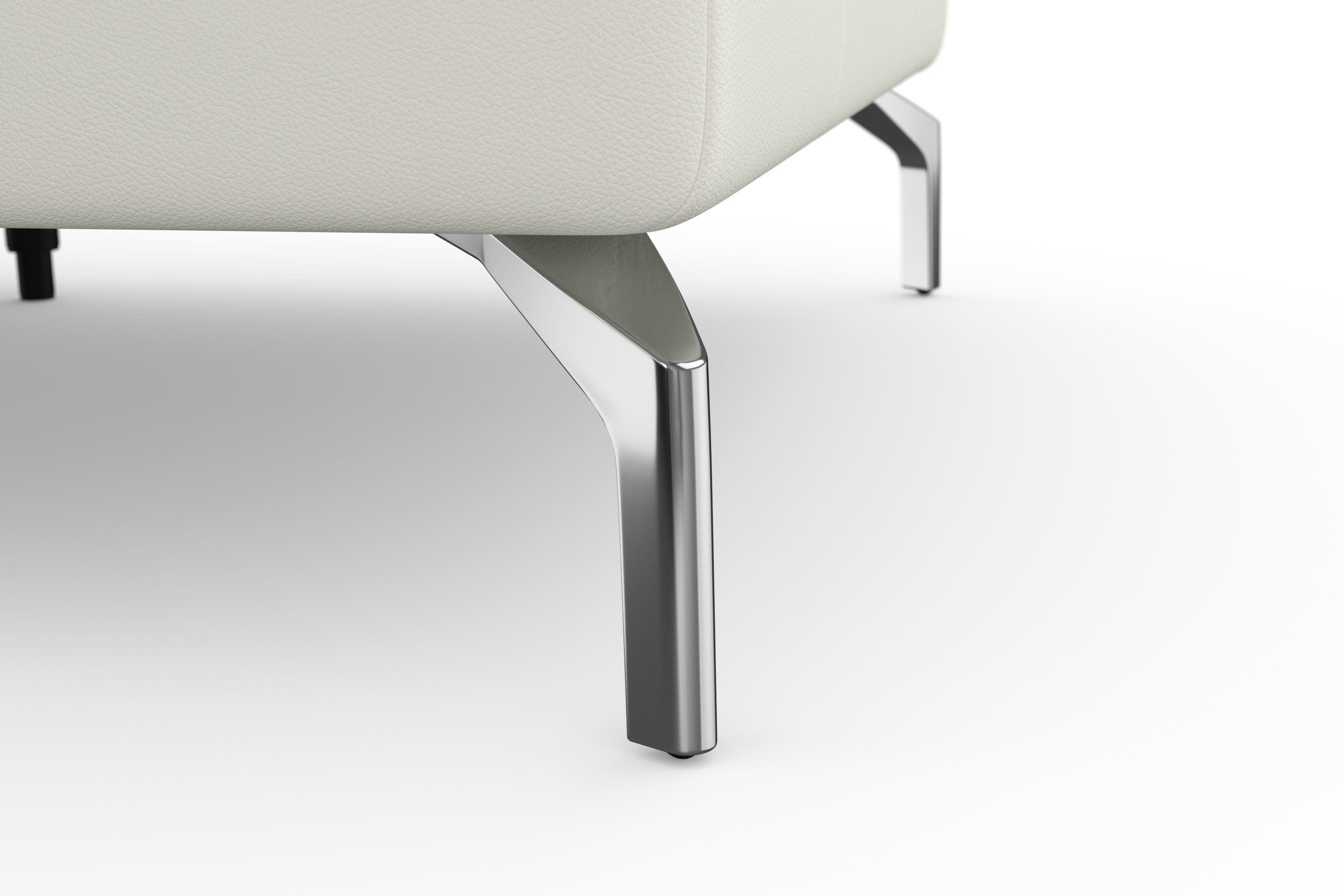sit&more Hoekbank Bendigo L-vorm inclusief zitdiepteverstelling, bodemvrijheid 15 cm, in 2 pootkleuren