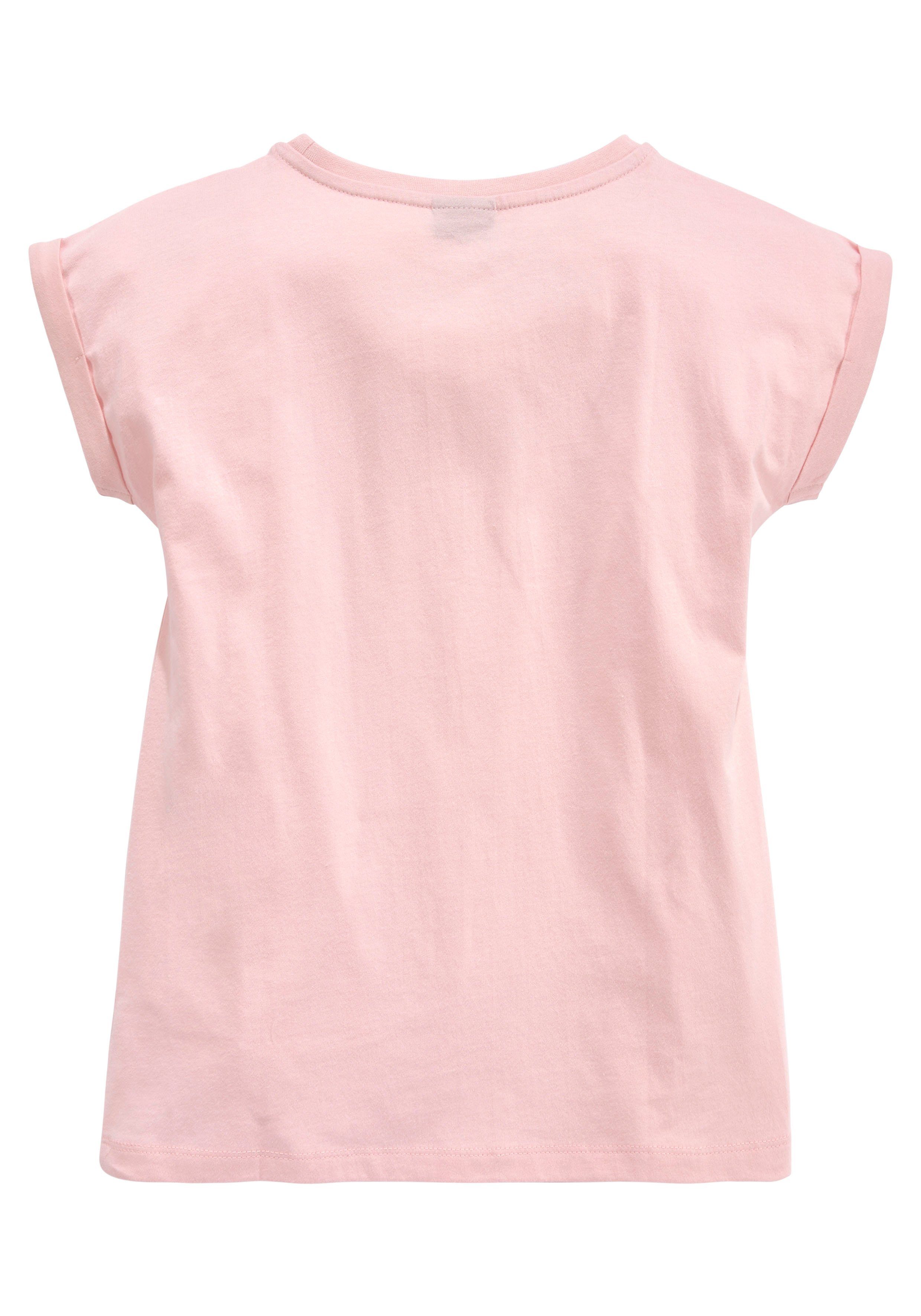 KIDSWORLD T-shirt &duso? korte mouwen, bedrukt, ronde hals, van katoen