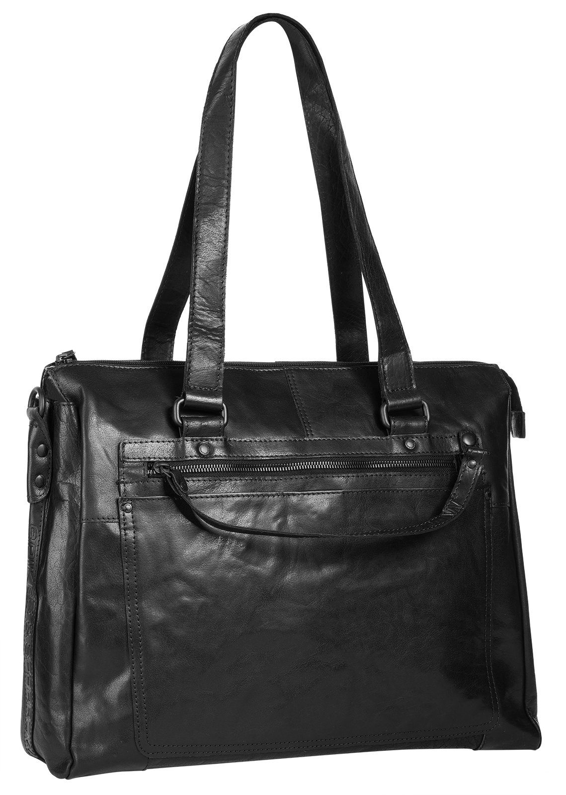 Spikes & Sparrow Shopper echt leder