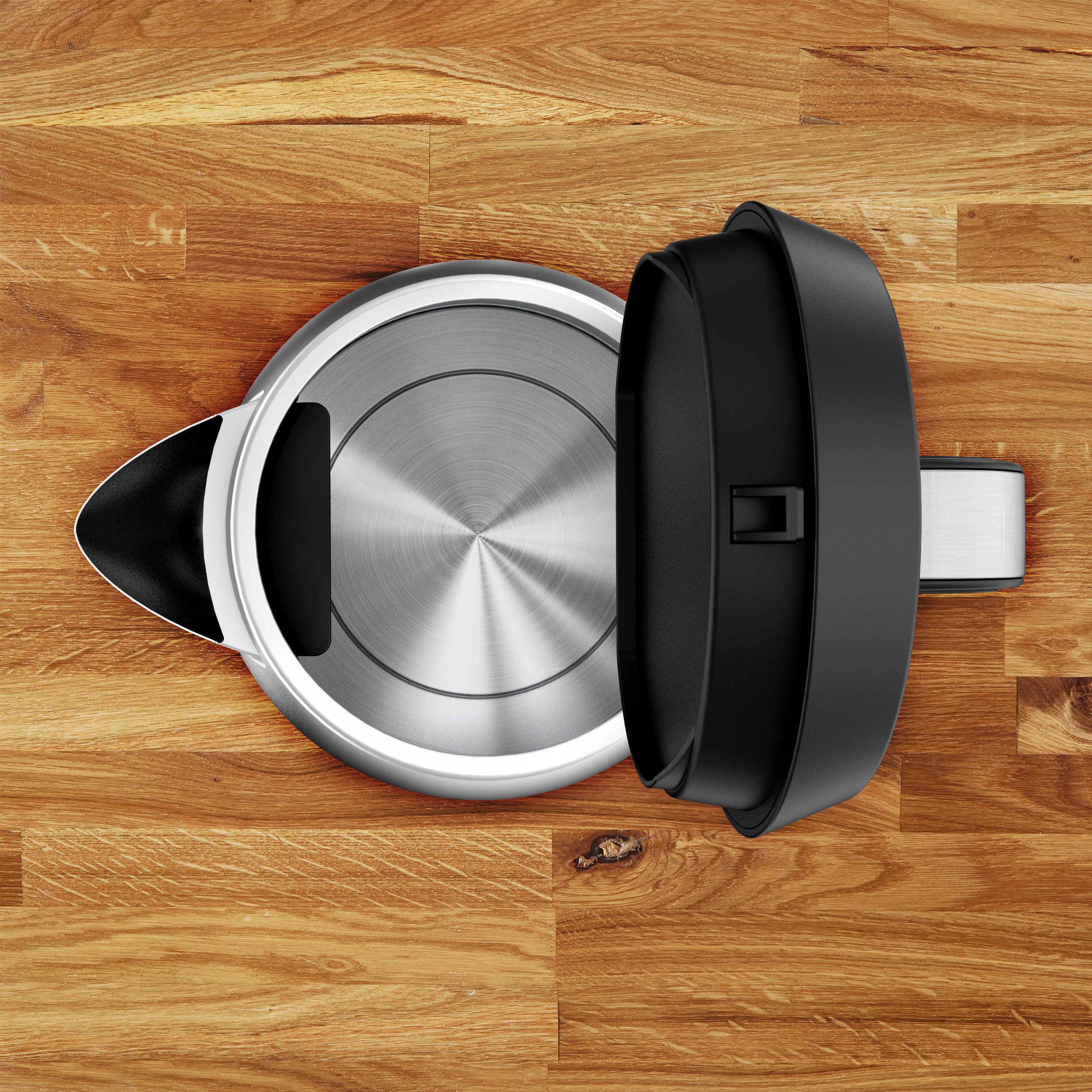 Tefal Waterkoker KI280D Element, Premium-Edelstahl, großes Fassungsvermögen von 1,7 l, 1,7 l