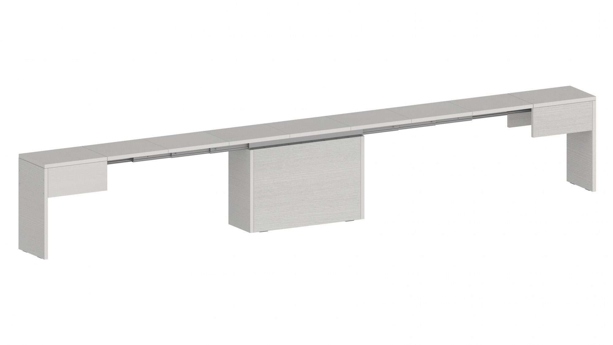 INOSIGN Zithoek Praktika Uitschuifbaar tot 290 cm per bank (voordeelset, 2-delig)