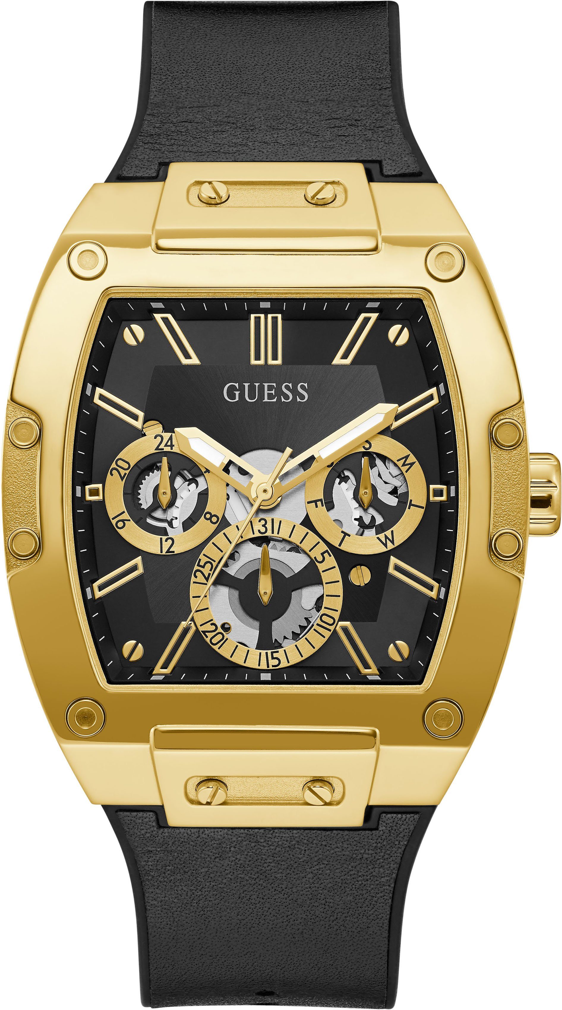 Guess Multifunctioneel horloge PHOENIX, GW0202G1 Polshorloge, quartz horloge, herenhorloge