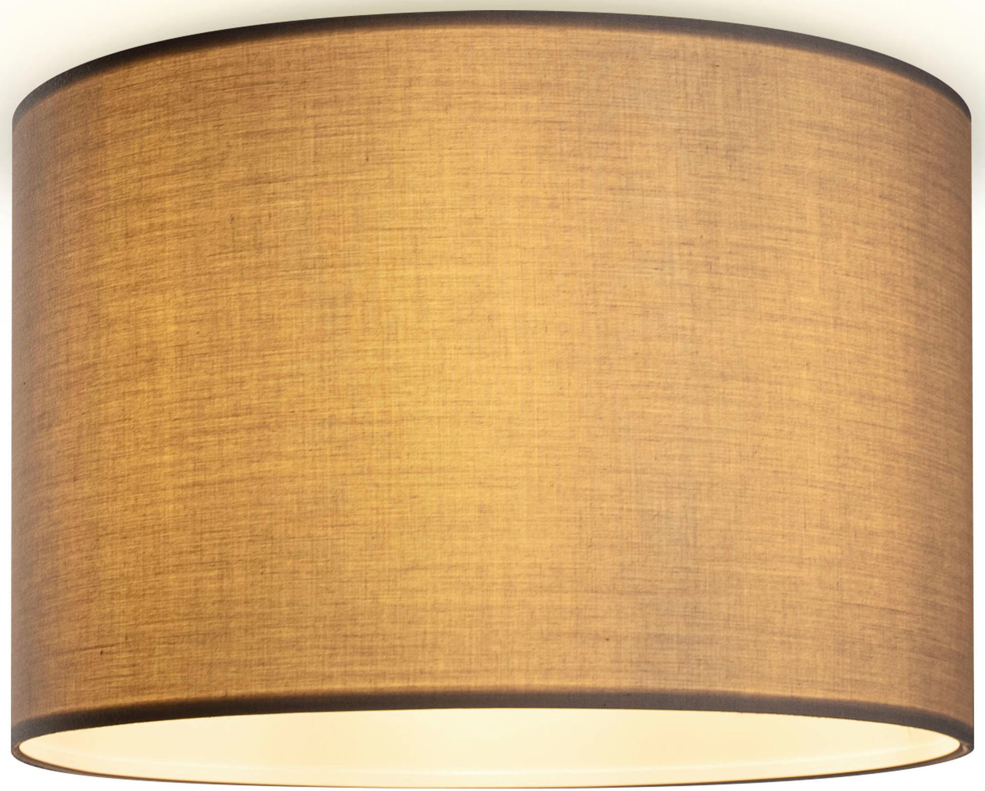 Paco Home Plafondlamp Uni Color LED plafondlamp woonkamer en slaapkamer, effen kleuren, decor E27