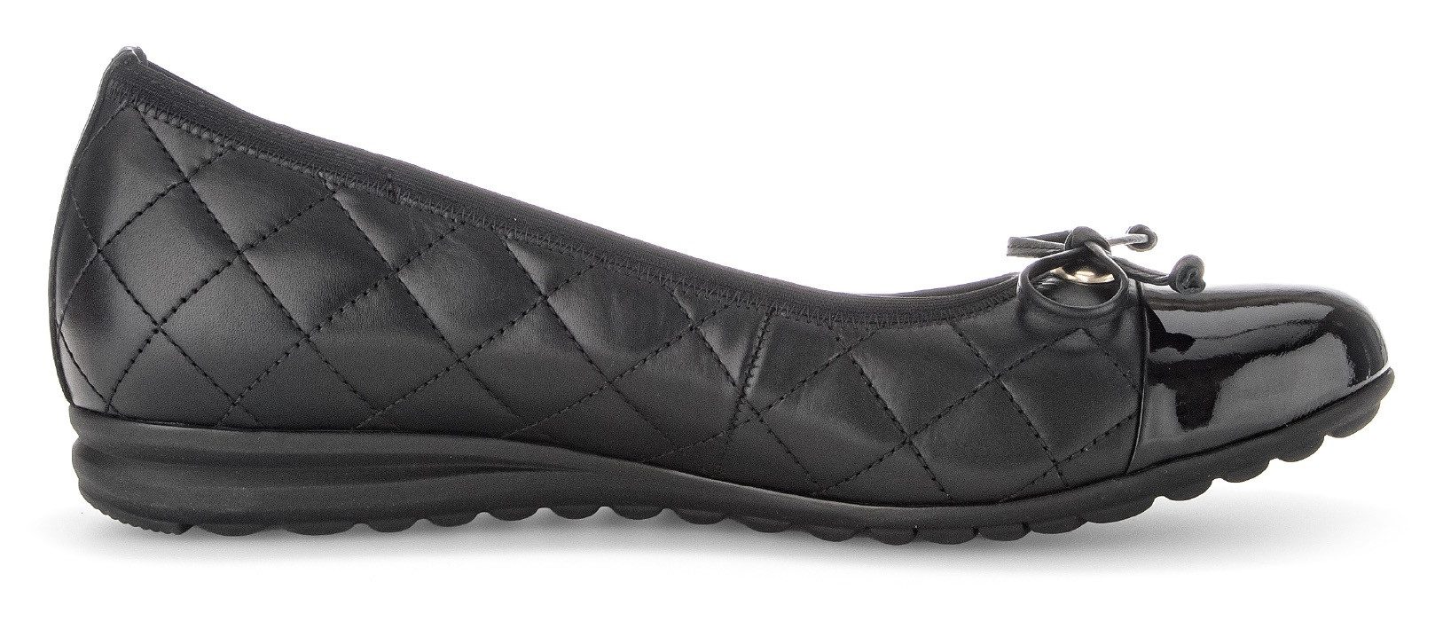 Gabor Ballerina's Florence lage schoen, instapschoen, businessschoen, sierstiksels, breedte g