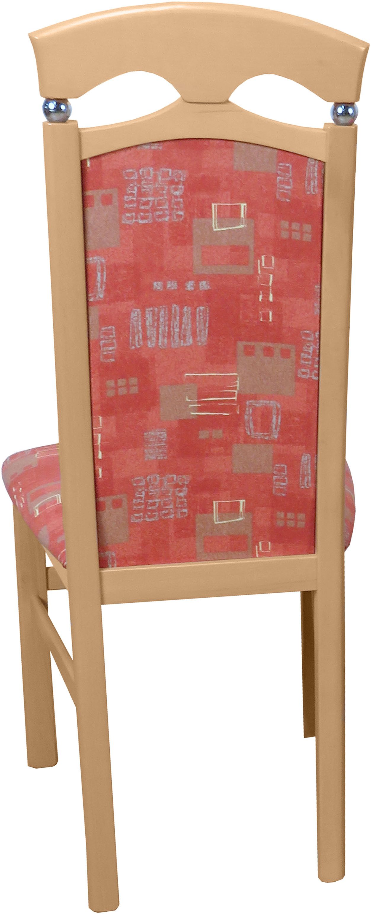 HOFMANN LIVING AND MORE Stoel met 4 poten (set, 2 stuks)
