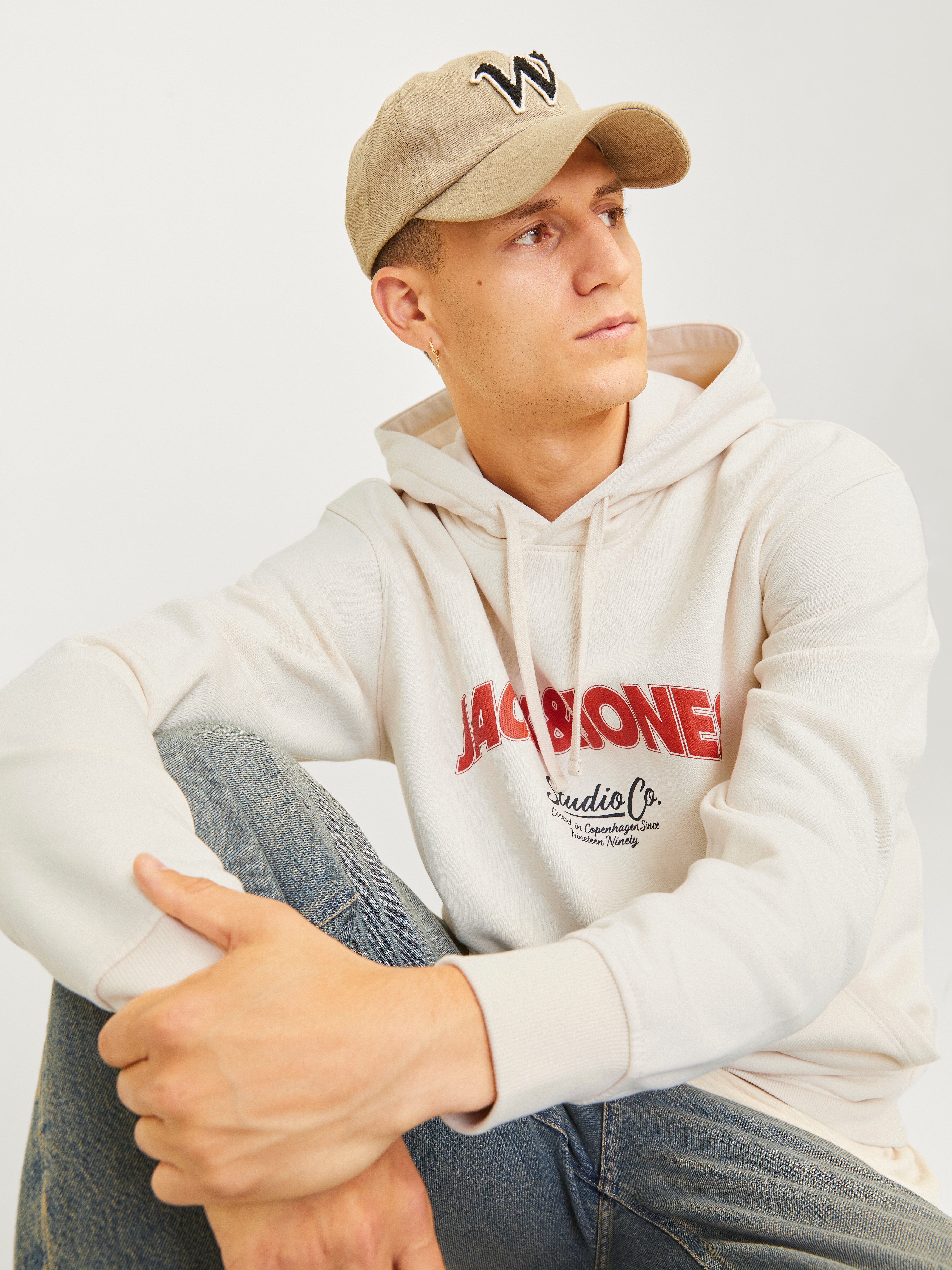 Jack & Jones Hoodie JORBRONX ARCH BIG SWEAT HOOD