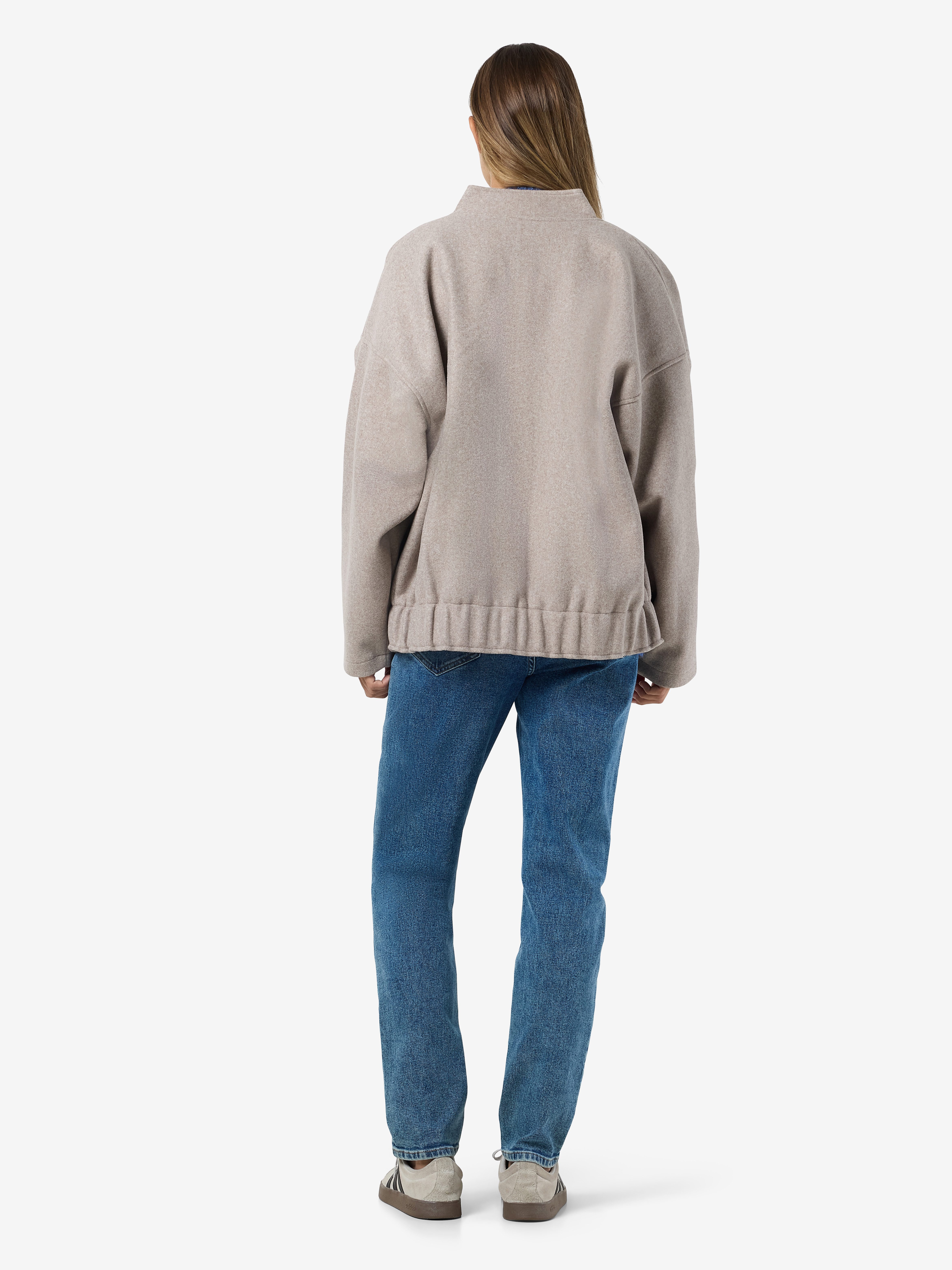 Noisy may Blousejasje NMHALSTON L/S BOMBER JACKET WVN NOOS