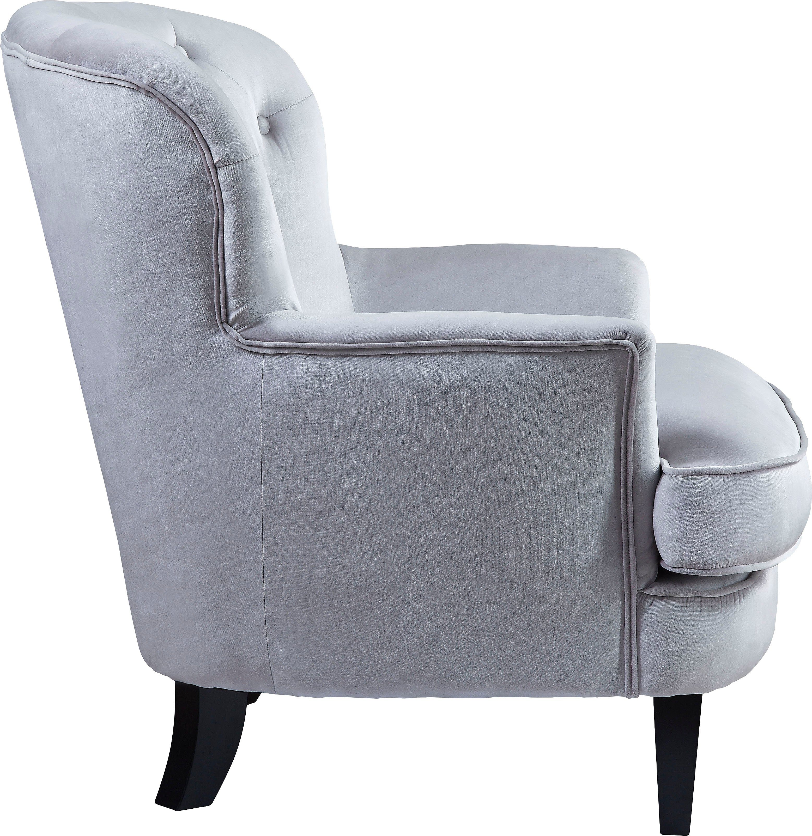 ATLANTIC home collection Fauteuil Luipaard met pocketveringskern