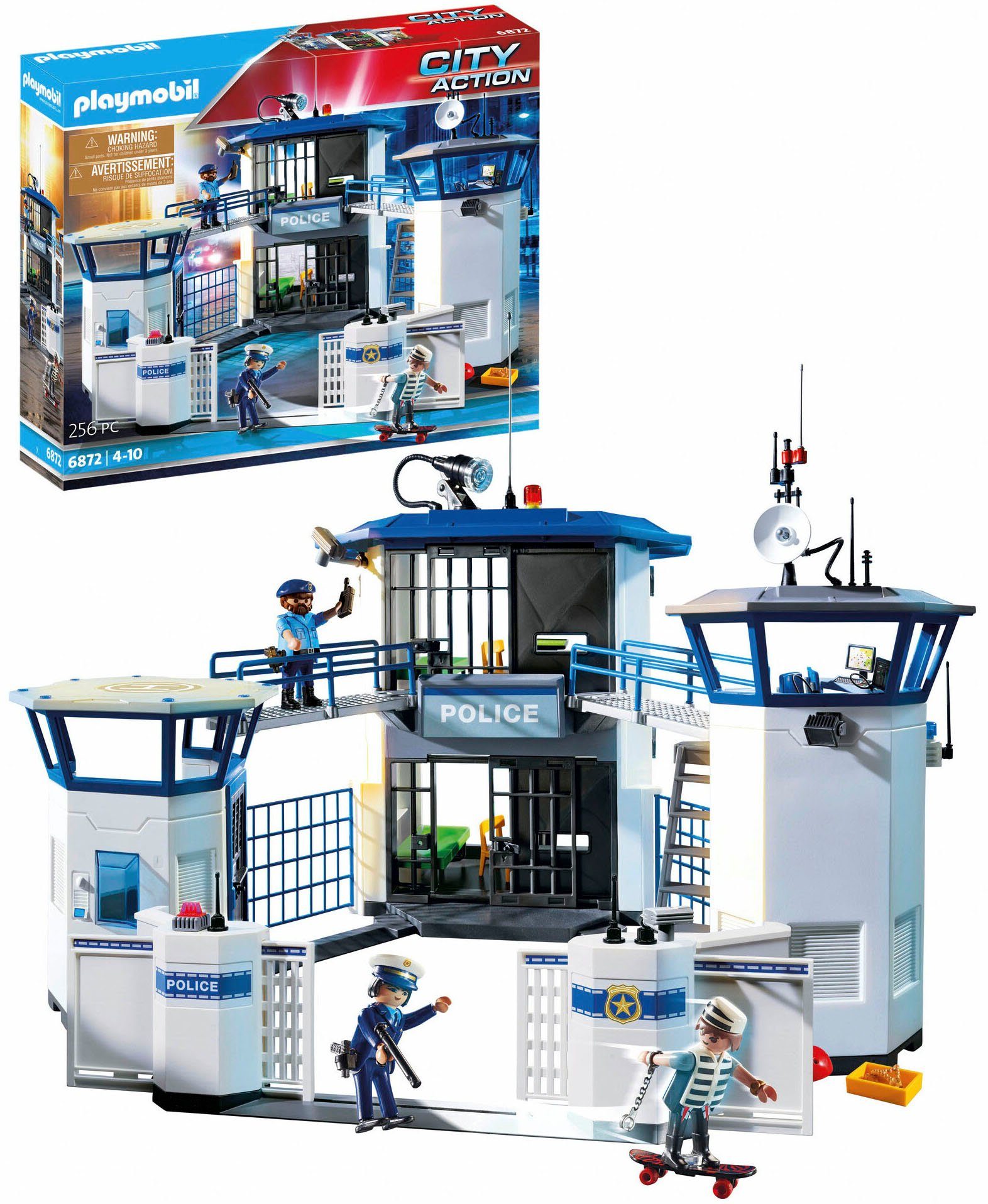 Playmobil® Constructie-speelset Politiebureau met gevangenis (6872), City Made in Germany (256 stuks) in de online winkel | OTTO