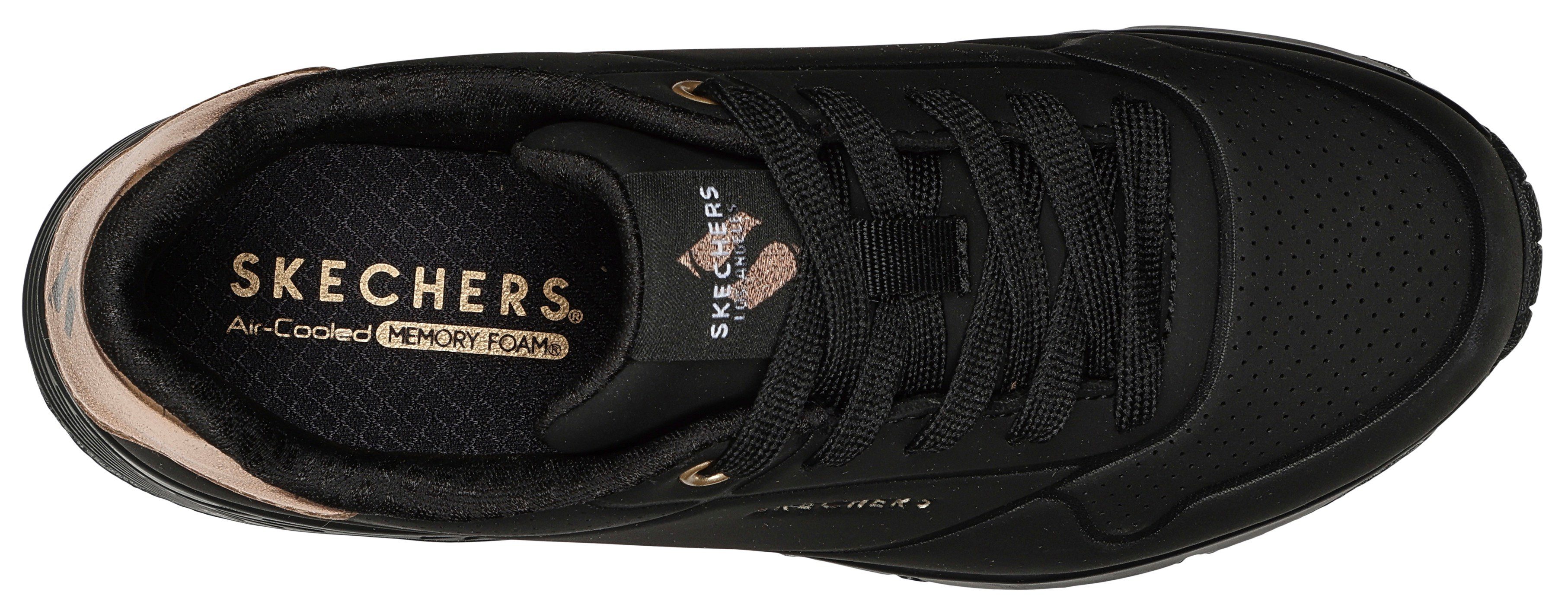 Skechers Sneakers ESS - STREET GIRLS , vrijetijdsschoen met gevoerde schacht, maat sjabloon te downloaden