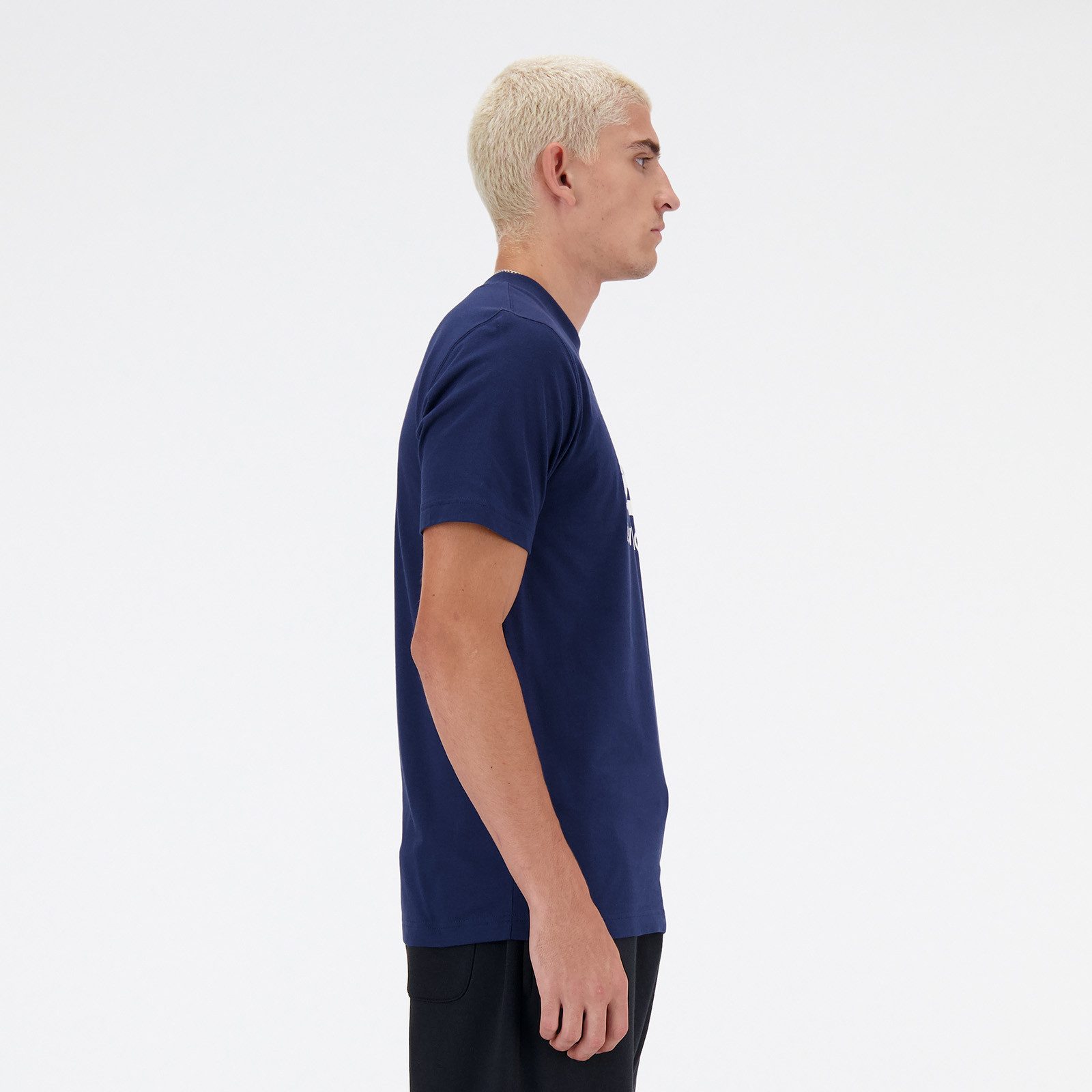 New Balance T-shirt Sport Essentials logo T-shirt NB NAVY