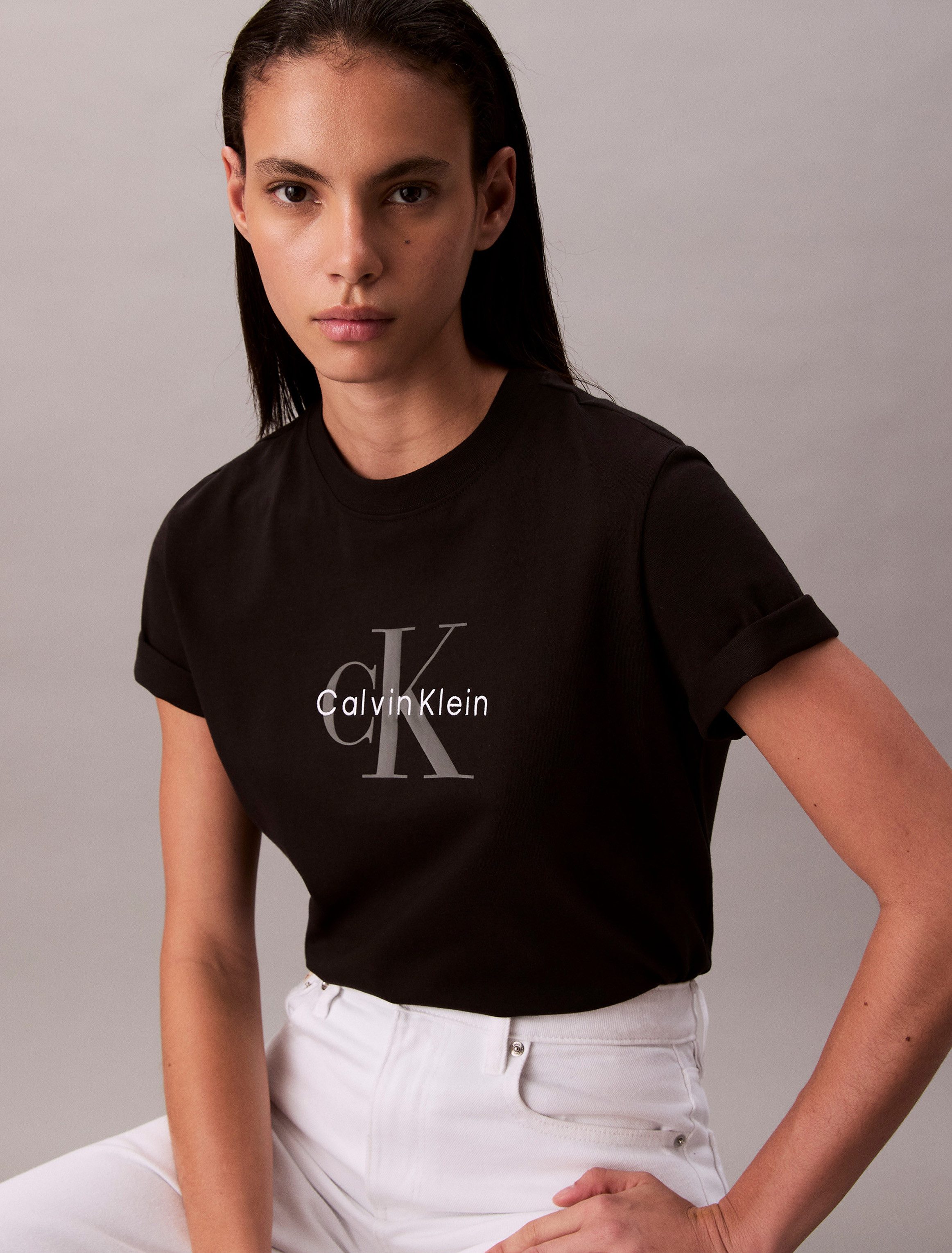 Calvin Klein T-shirt HERO SS CLASSIC MONOLOGO CNECK T