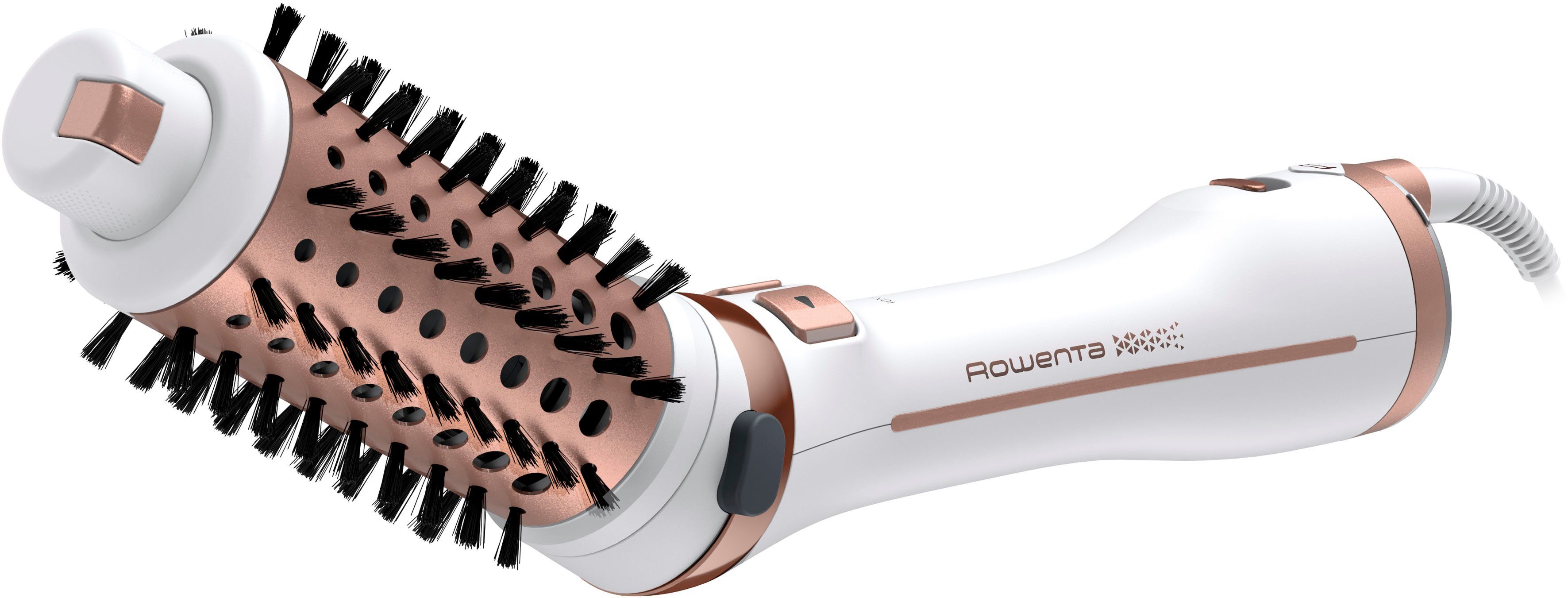 Rowenta Stylingborstel met warme lucht Brush Activ Ultimate Care, roterende warmeluchtborstel 2 in 1 styling,