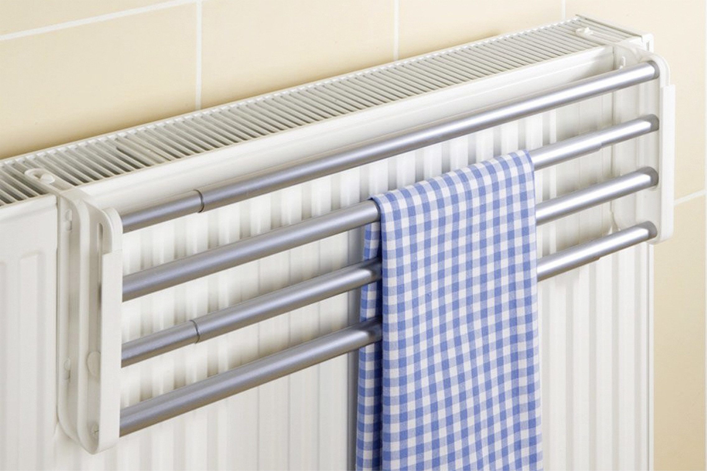 WENKO Radiator-wasrek Ruimtebesparende droger