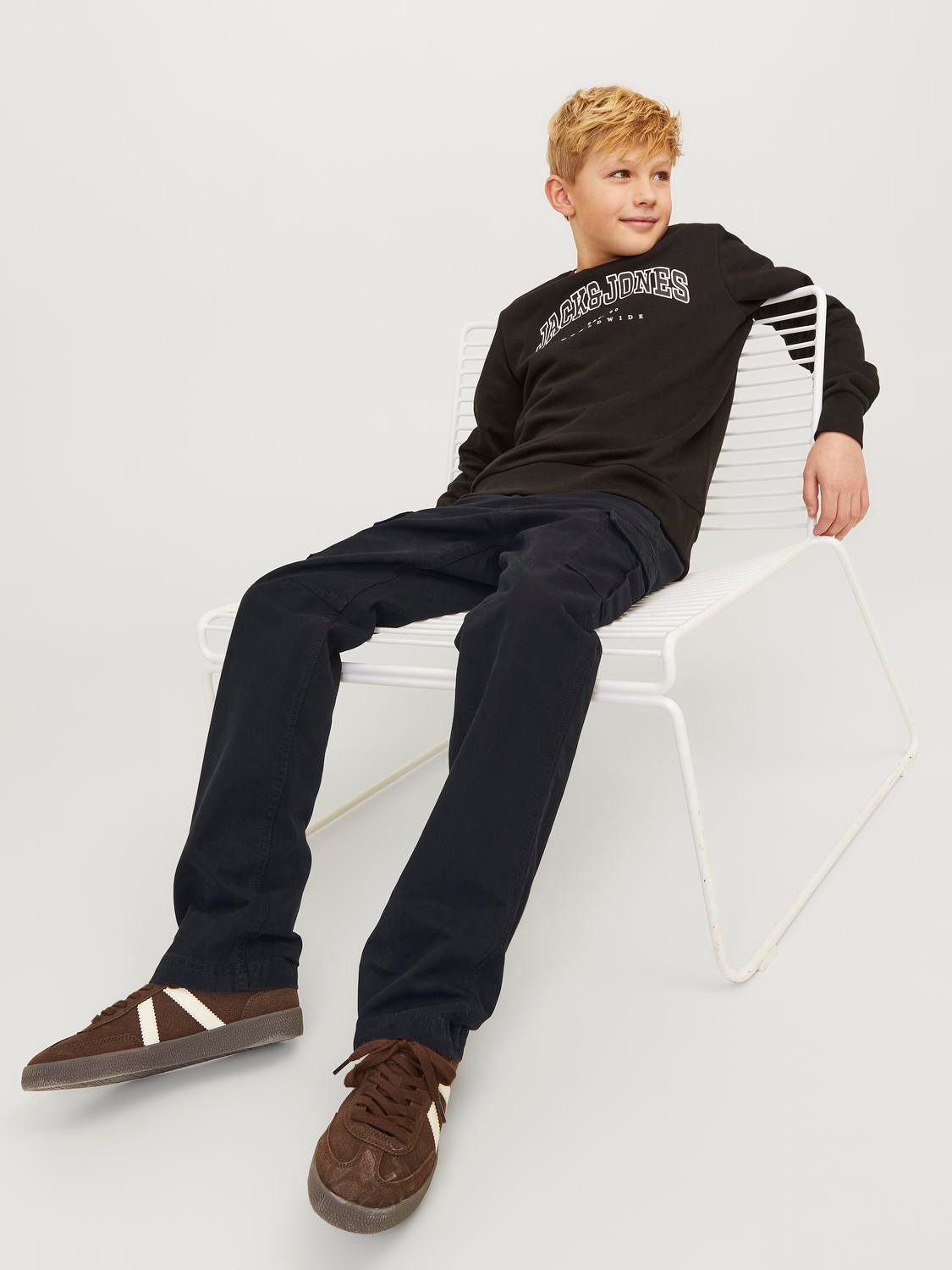 Jack & Jones Junior Cargobroek JPSTKANE JJBARKLEY CARGO PANT NOOS JNR