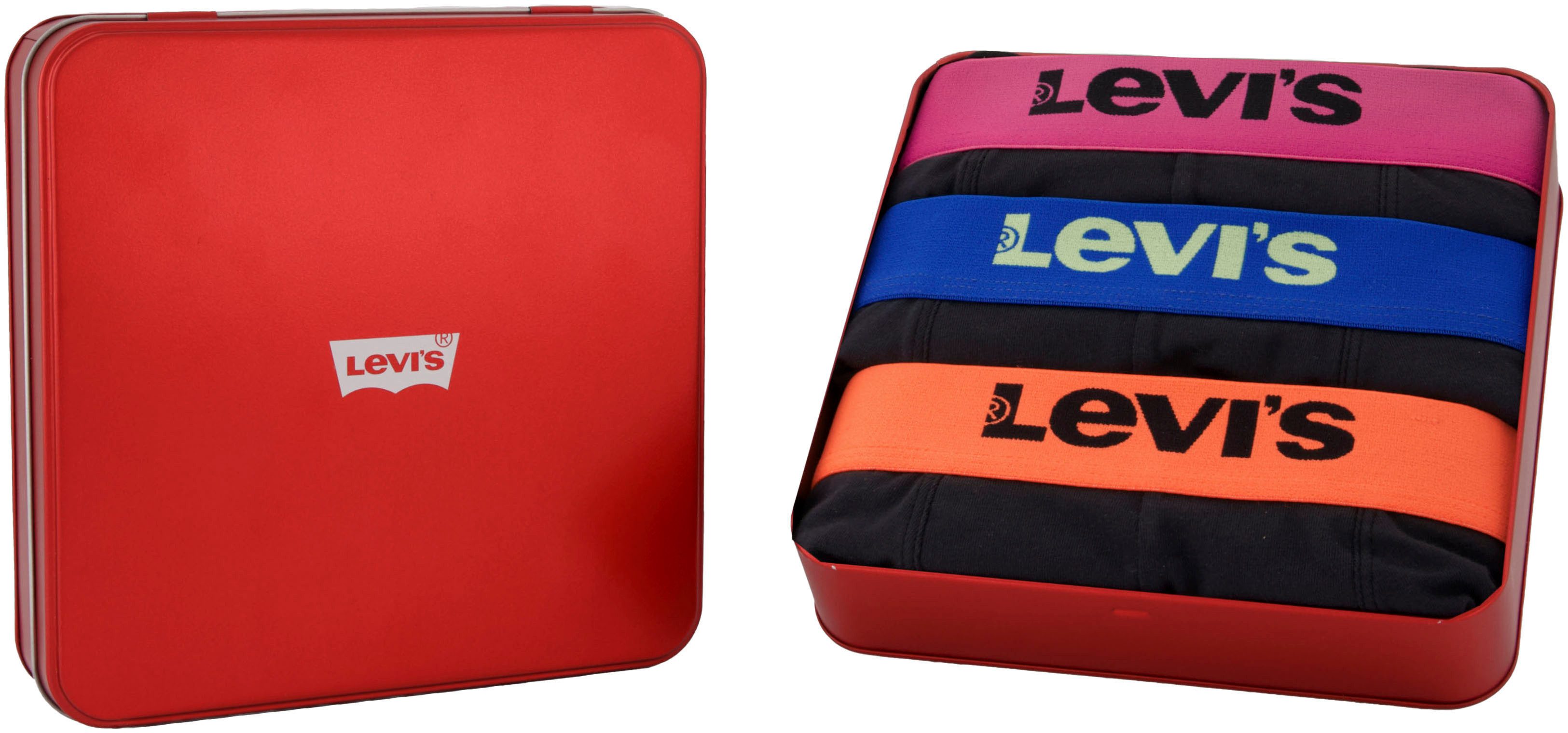 Levi's Boxershort met contrasterende logo-band (Set van 3)