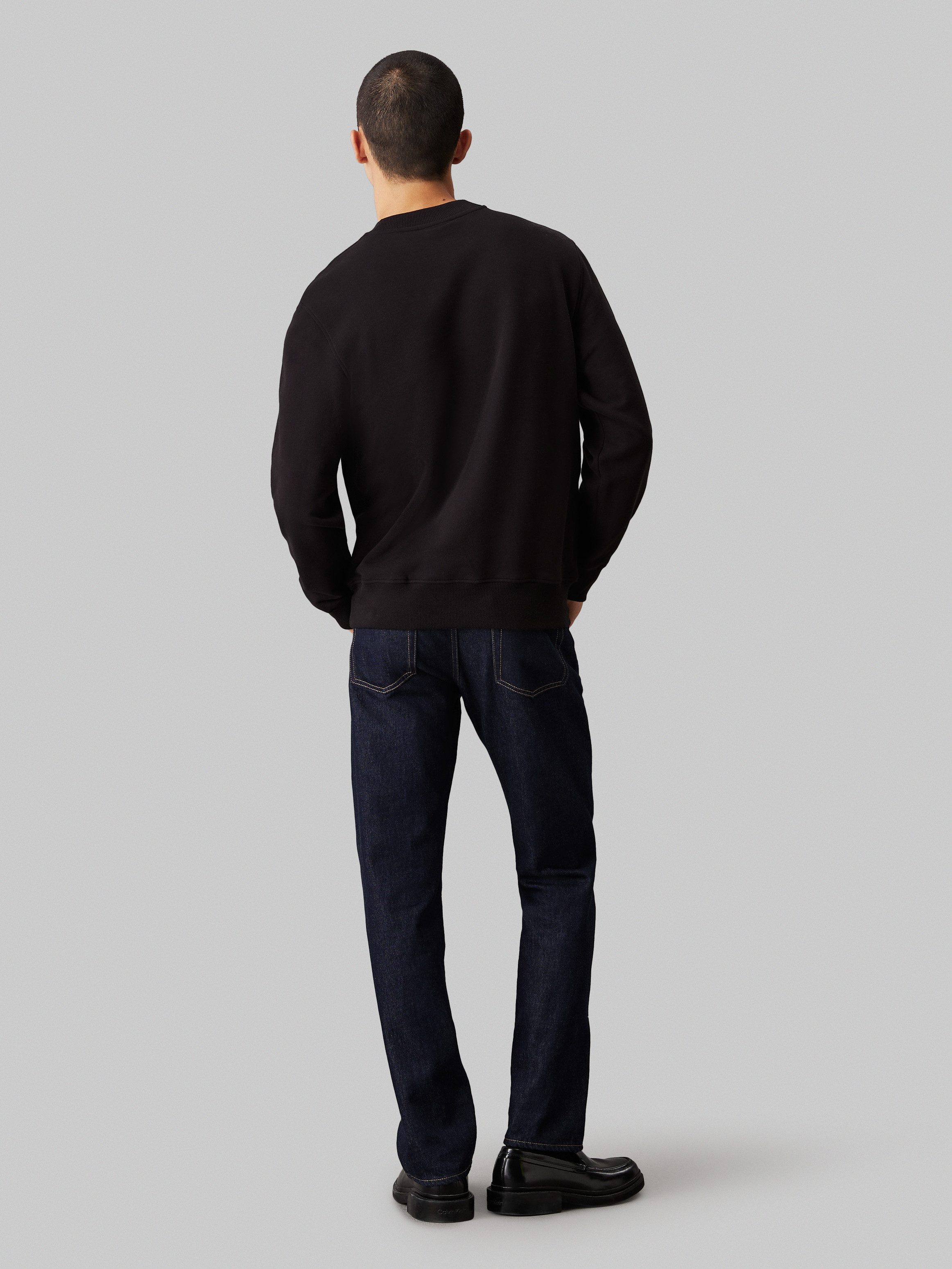 Calvin Klein Sweatshirt CHENILLE MONOLOGO CREW NECK