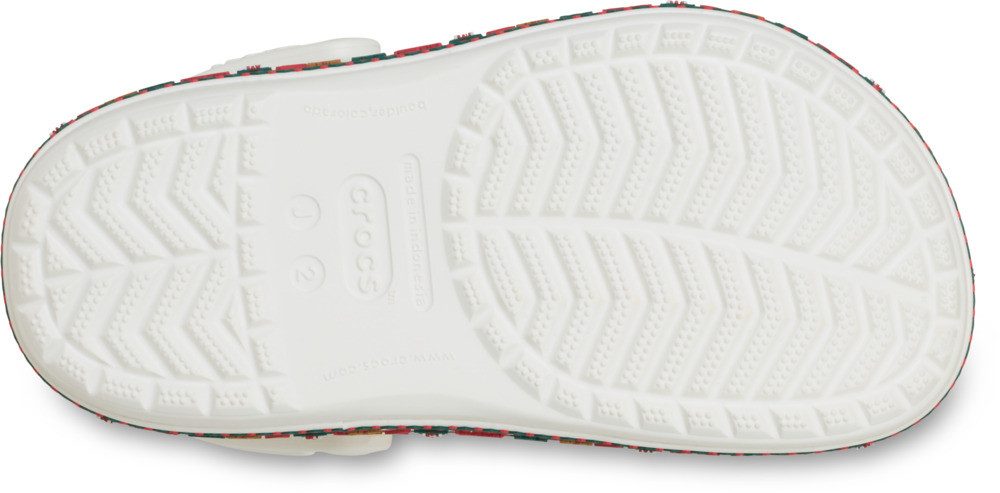 Crocs Clogs Crocband Holiday Clog K Kerstschoen, pantoffel met kleurrijke rand