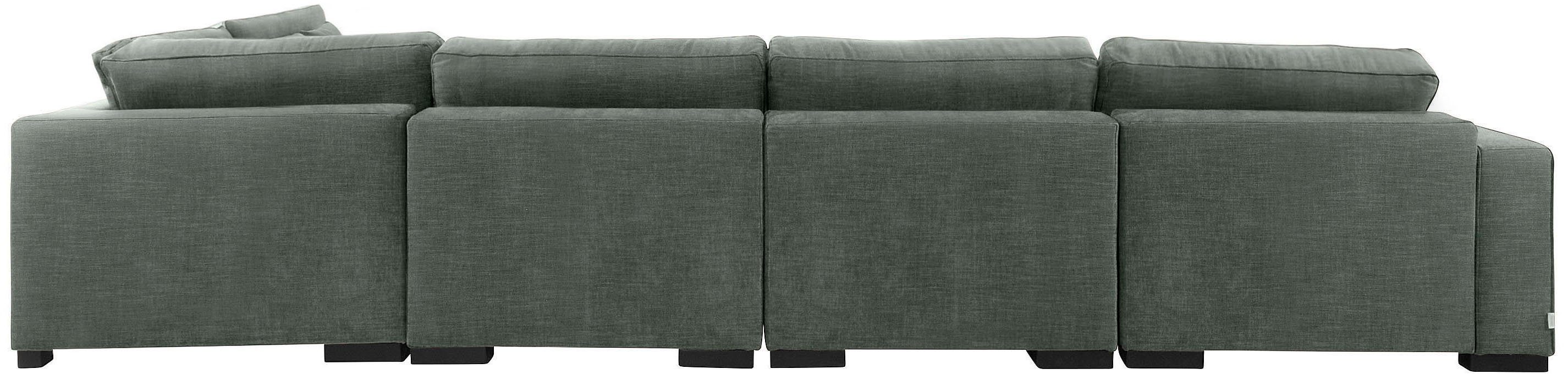 Guido Maria Kretschmer Home&Living Zithoek Skara U-vorm Loungebank met binnenveringsinterieur, in vele overtrekkwaliteiten