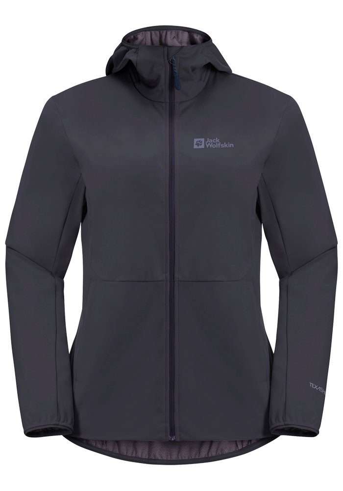 Jack Wolfskin Softshell-jack FELDBERG HOODY W