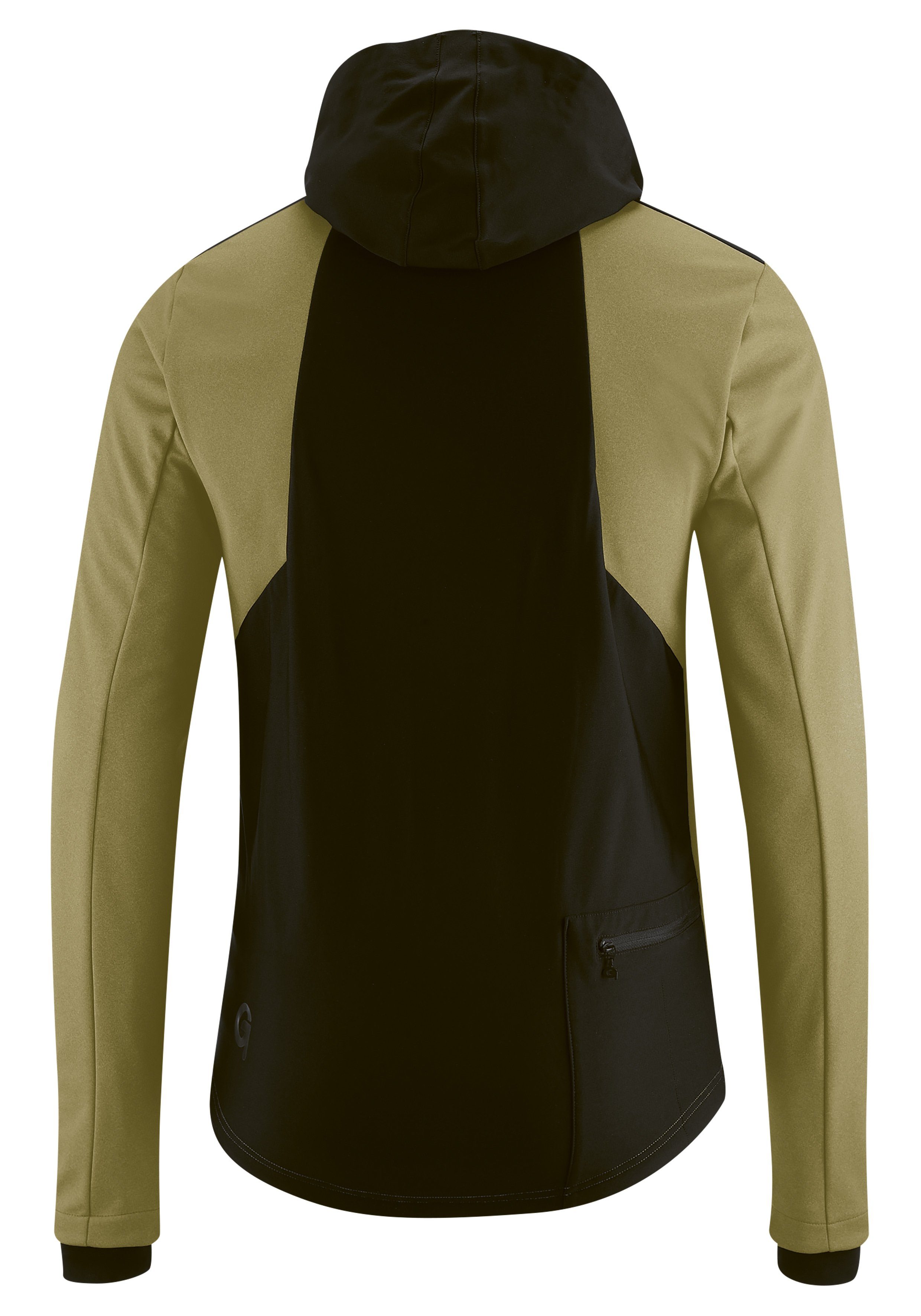 Gonso Fietsshirt TRAVO Heren softshell-hoodie, windjack winddicht en ademend