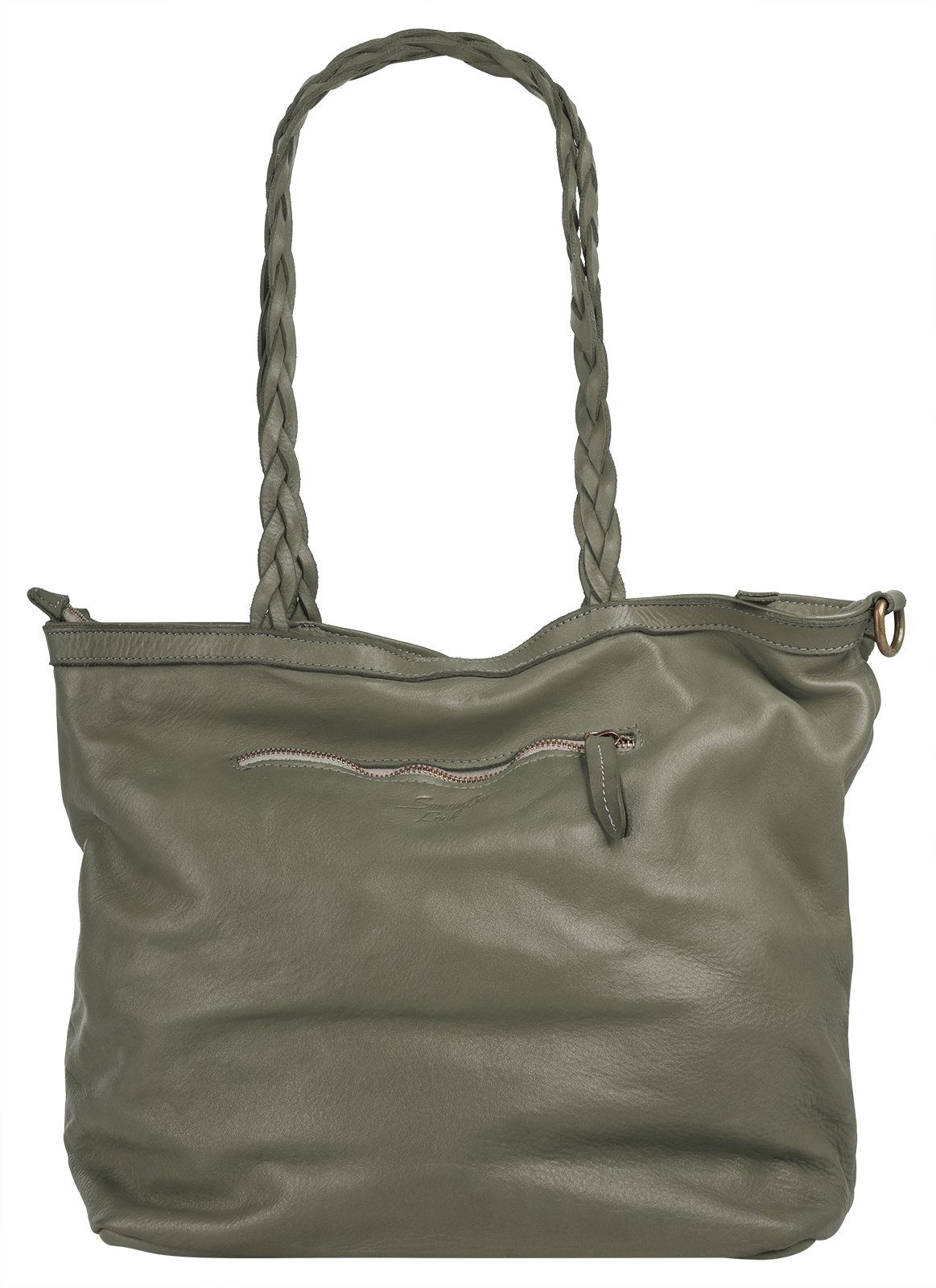 Samantha Look Shopper echt leer, made in italy