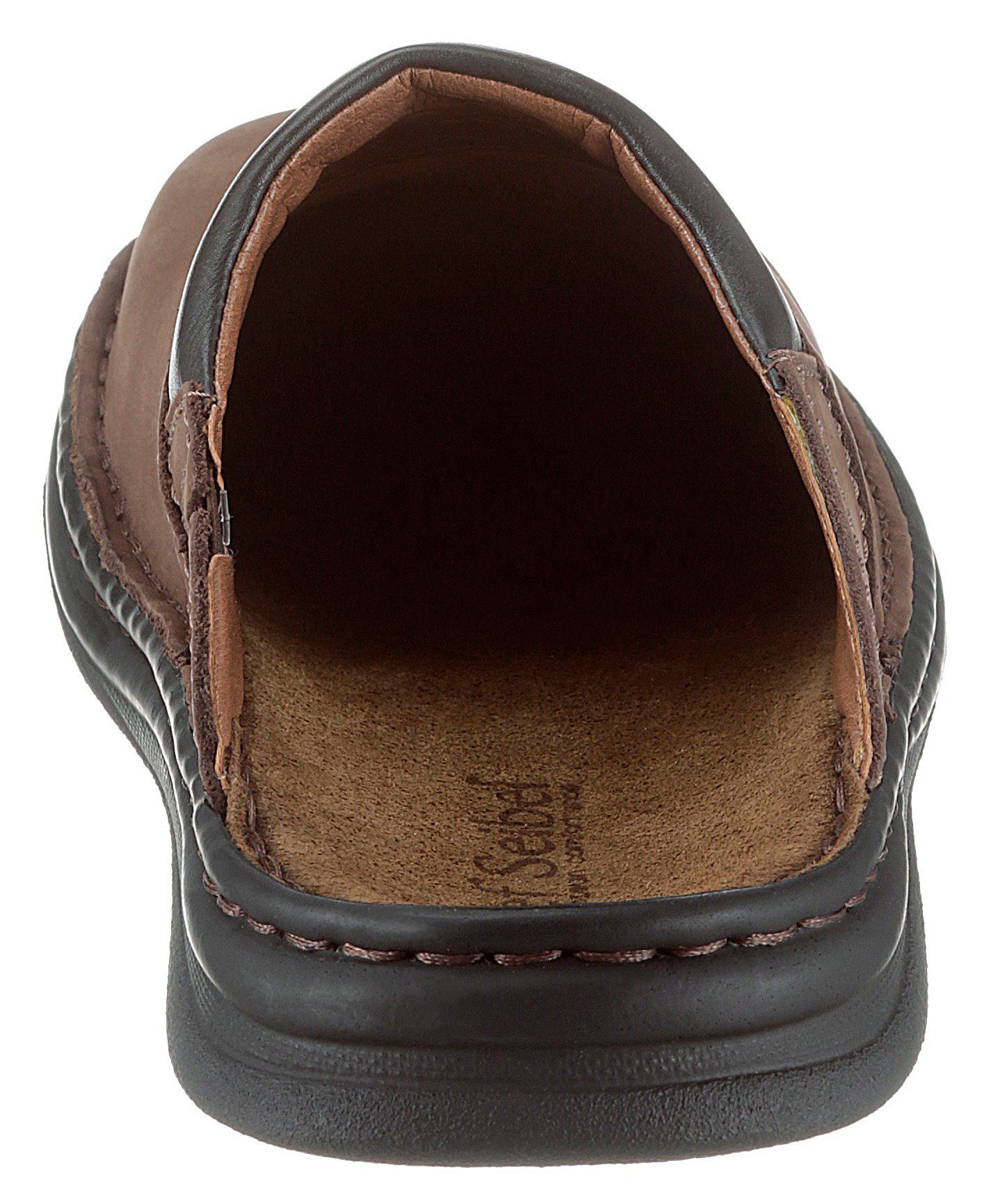 Josef Seibel Clogs MAX zomerschoen, slippers, vakantie, met contraststiksels