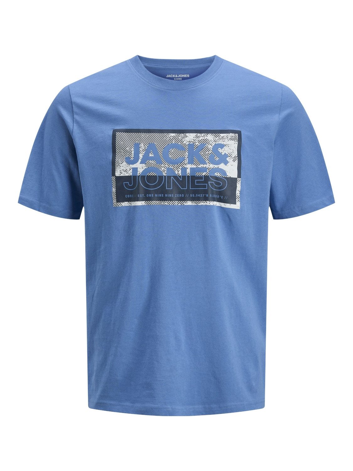 Jack & Jones Shirt met korte mouwen JCOLOGAN TEE SS CREW NECK SS24 LN