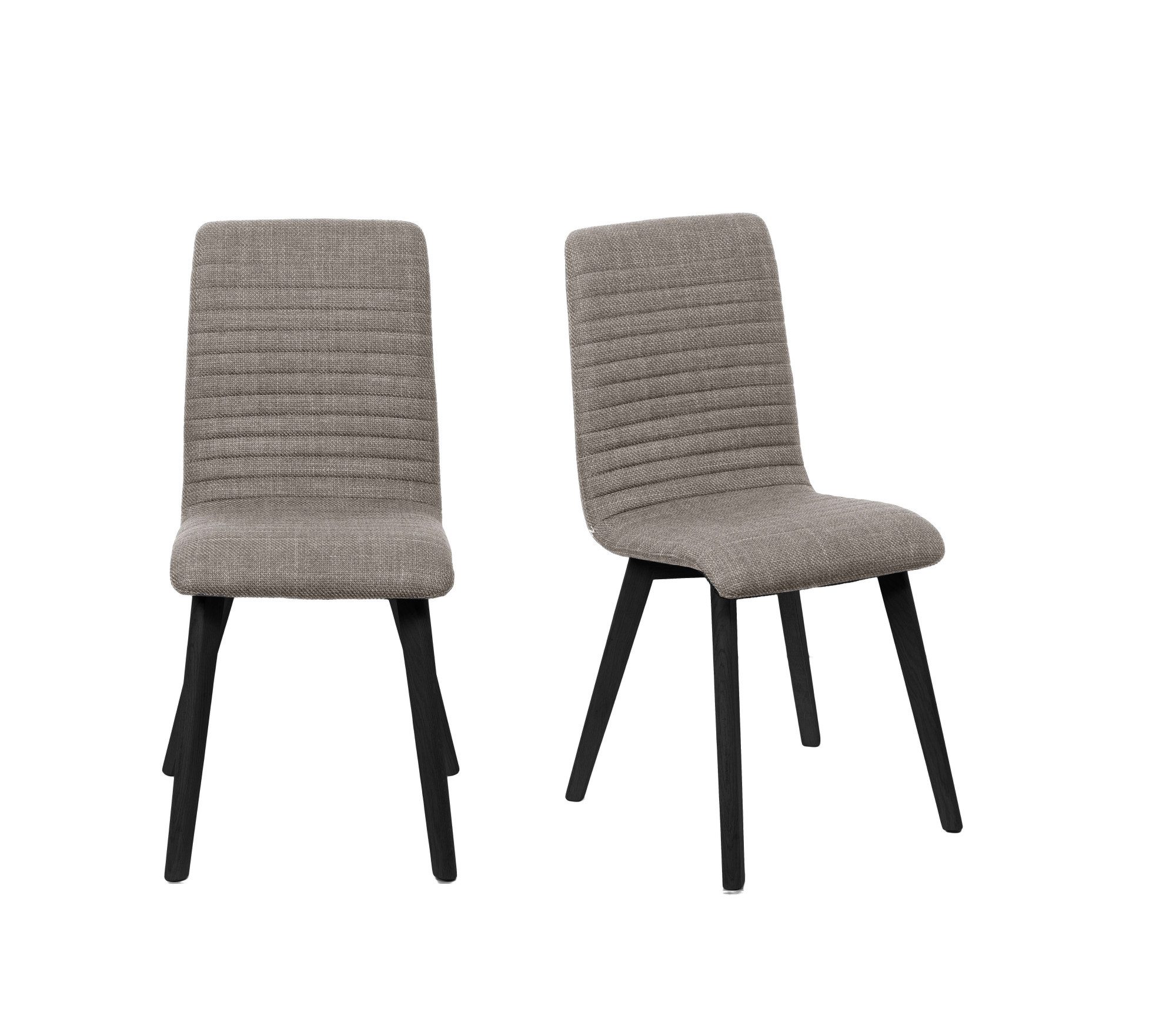 Home affaire Eethoek Arosa zitgroep voor keukens, eettafel met 4 gestoffeerde stoelen, 5-delig (set, 5-delig) eethoeken bruin