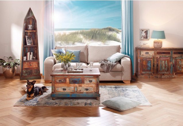 HOME AFFAIRE Salontafel Riverboat breedte 90 cm HOME AFFAIRE Salontafel Riverboat breedte 90 cm