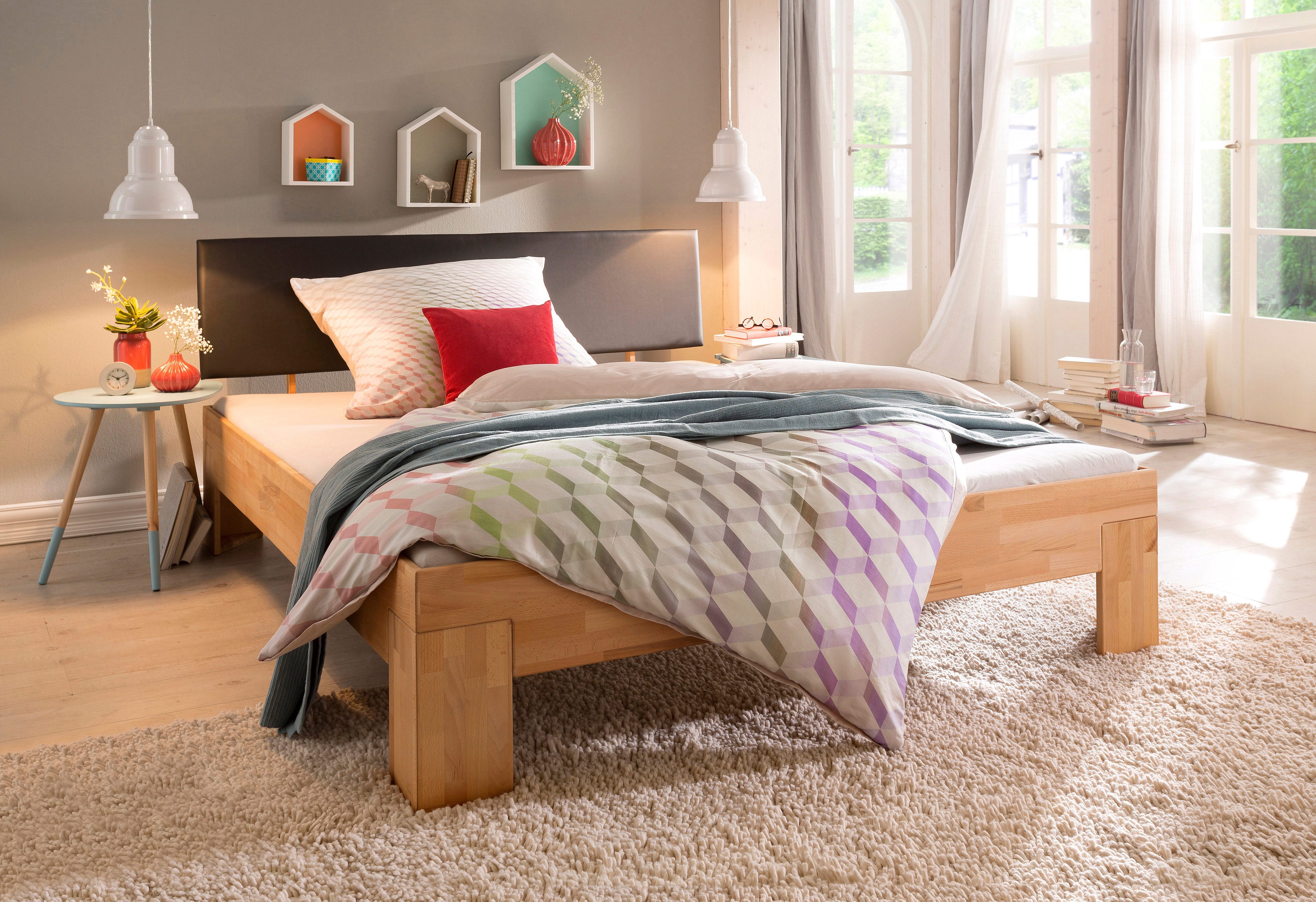 Home affaire Massief houten ledikant Toronto optioneel met of zonder hoofdsteun, van fsc®-gecertificeerd beukenhout
