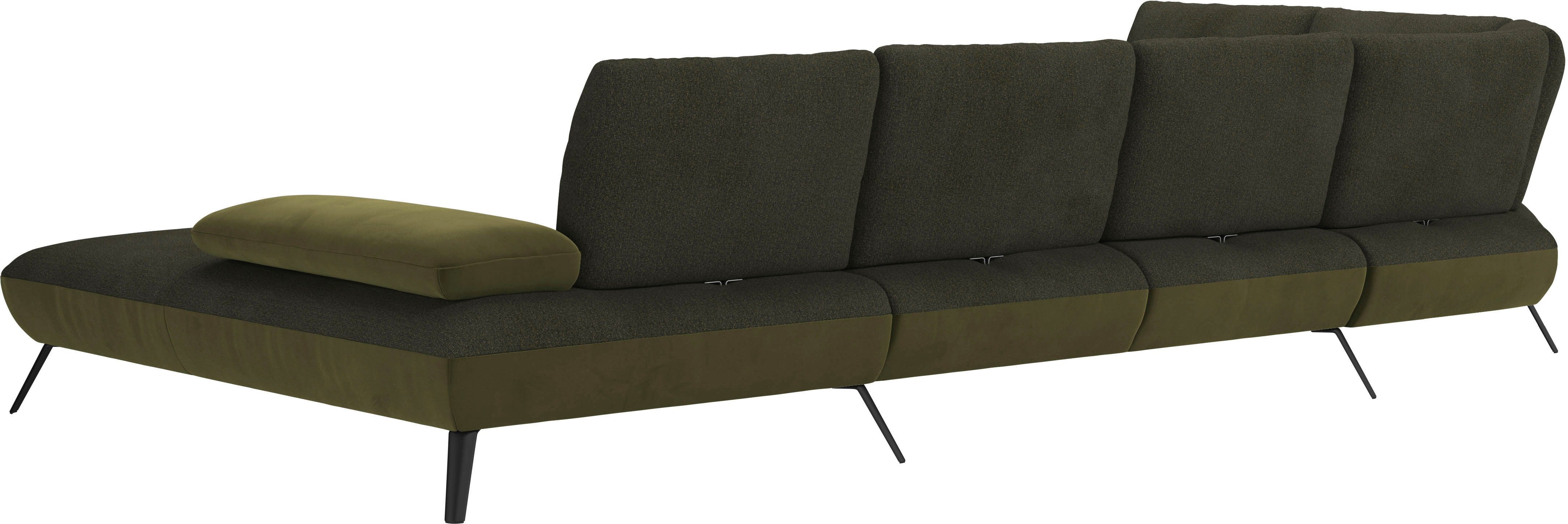 Places of Style Zithoek Mikado U-vorm incl. zitdiepteverstelling en armleuningverstelling