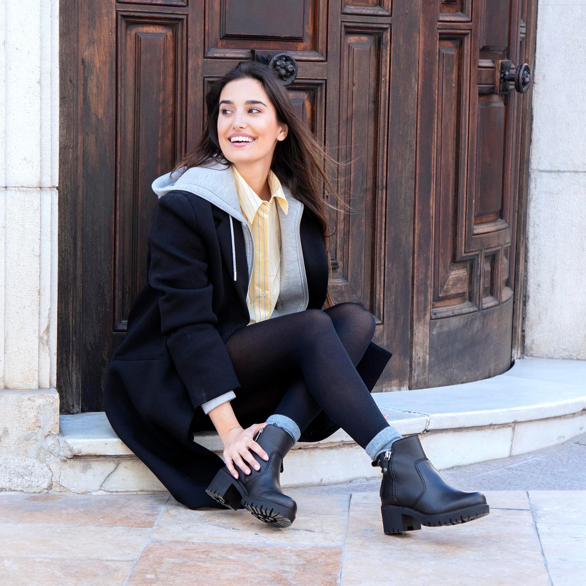 Panama Jack Laarsjes GTX Winterlaarzen, blokhak, met GORE-TEX-uitvoering