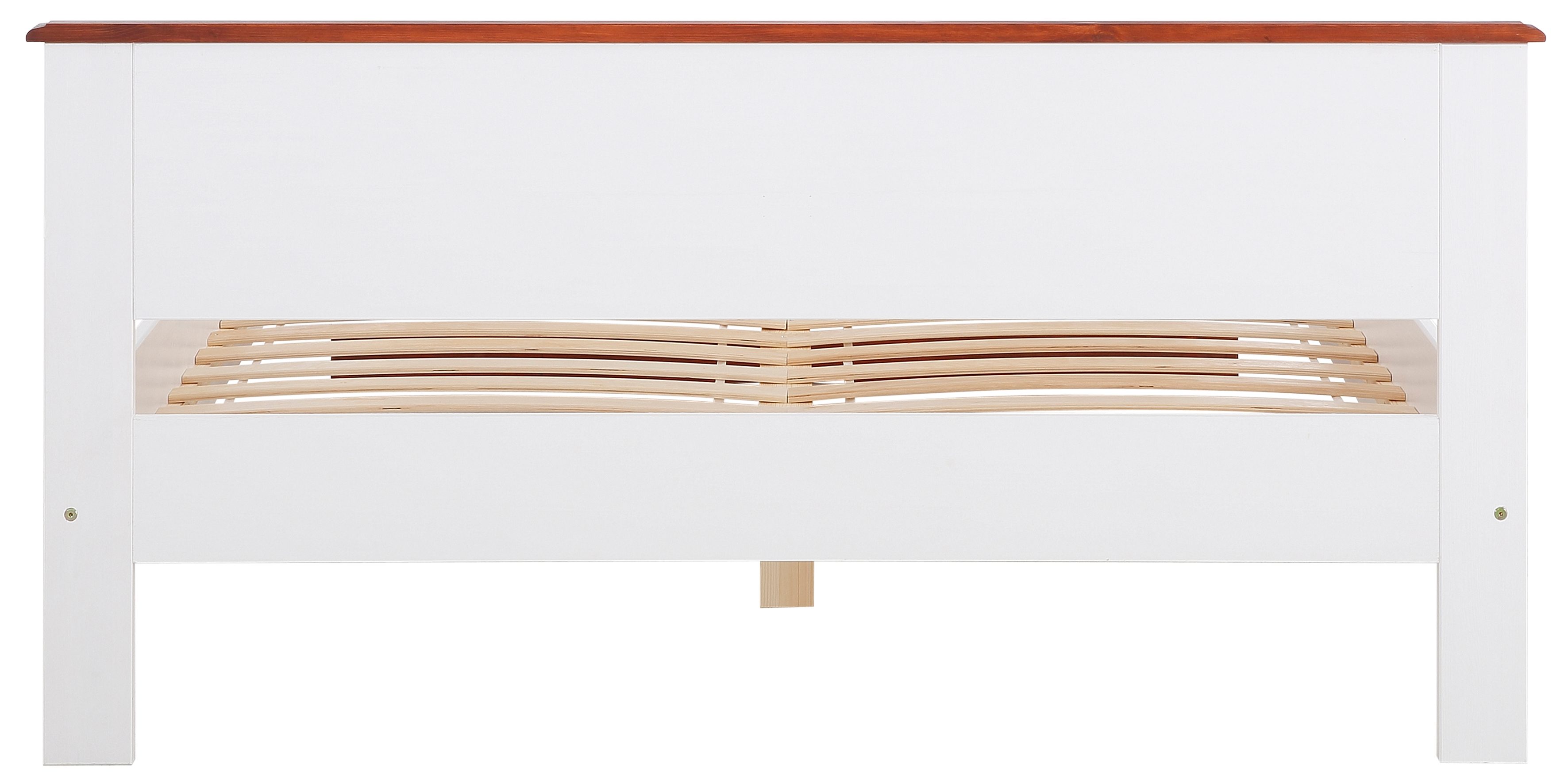 Home affaire Massief houten ledikant Madrid, landelijke stijl, hoge belasting! van fsc®-gecertificeerd grenen, inclusief lattenbodem, cassette-look