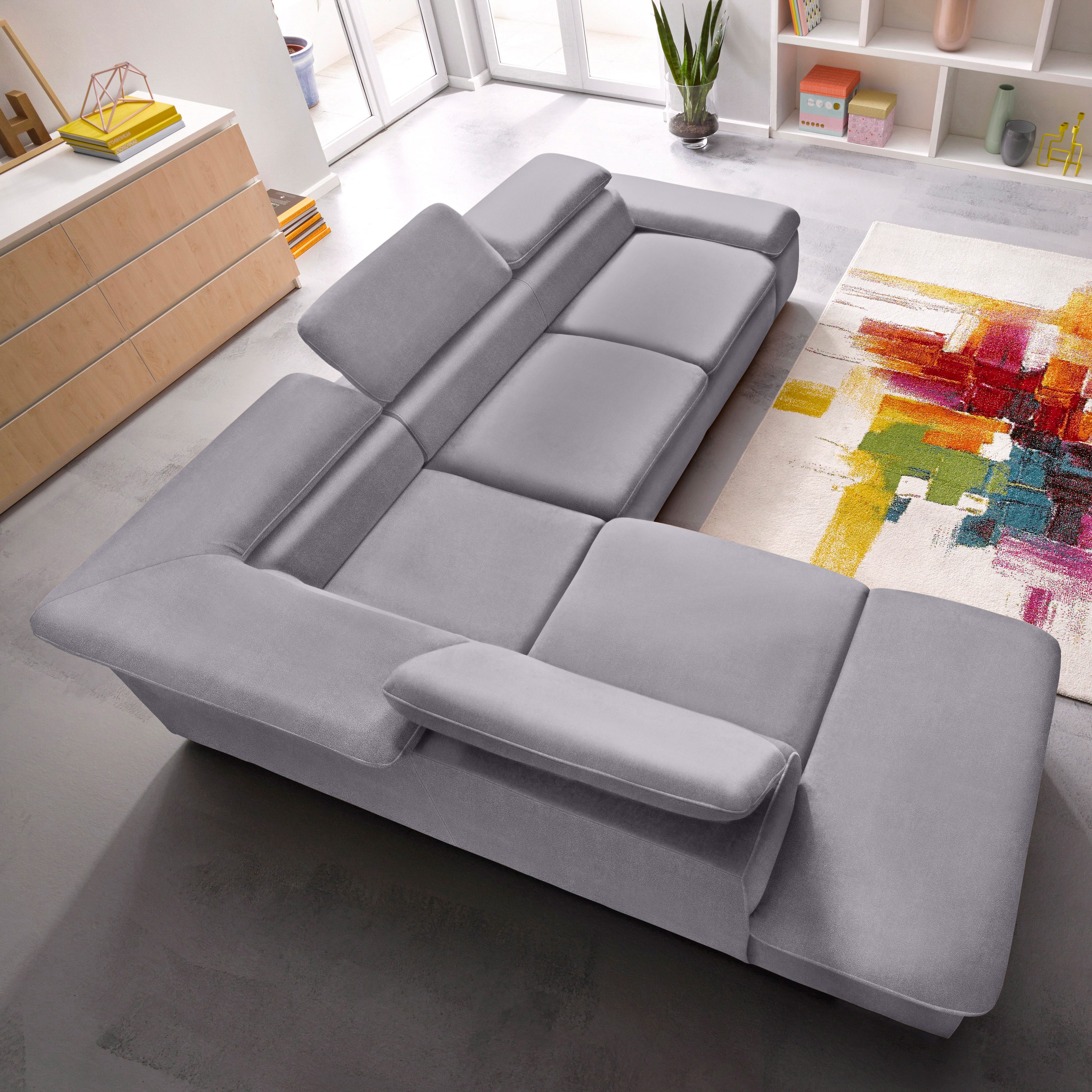 Sit&more Hoekbank Alcatraz L-vorm optioneel met slaapfunctie
