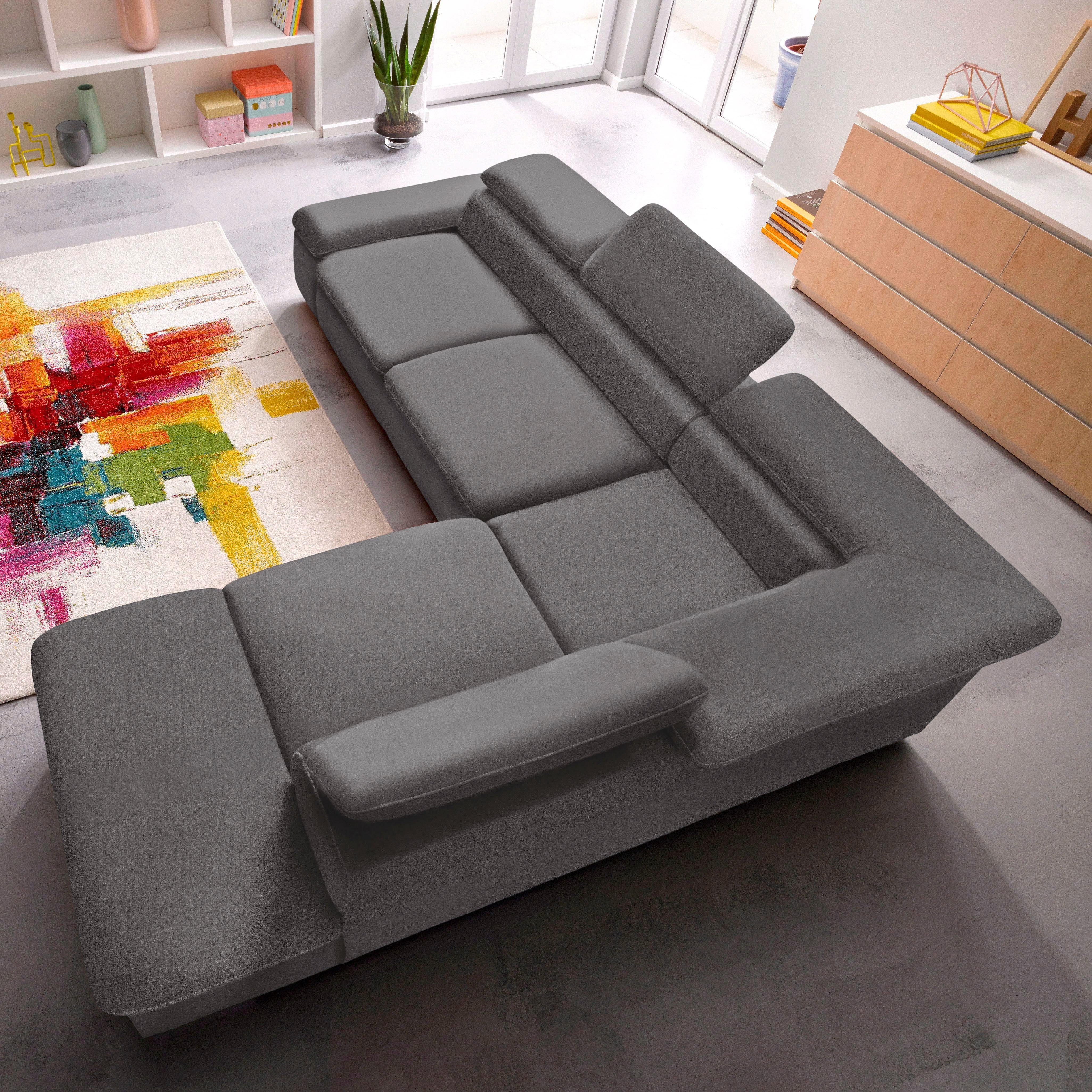 Sit&more Hoekbank Alcatraz L-vorm optioneel met slaapfunctie