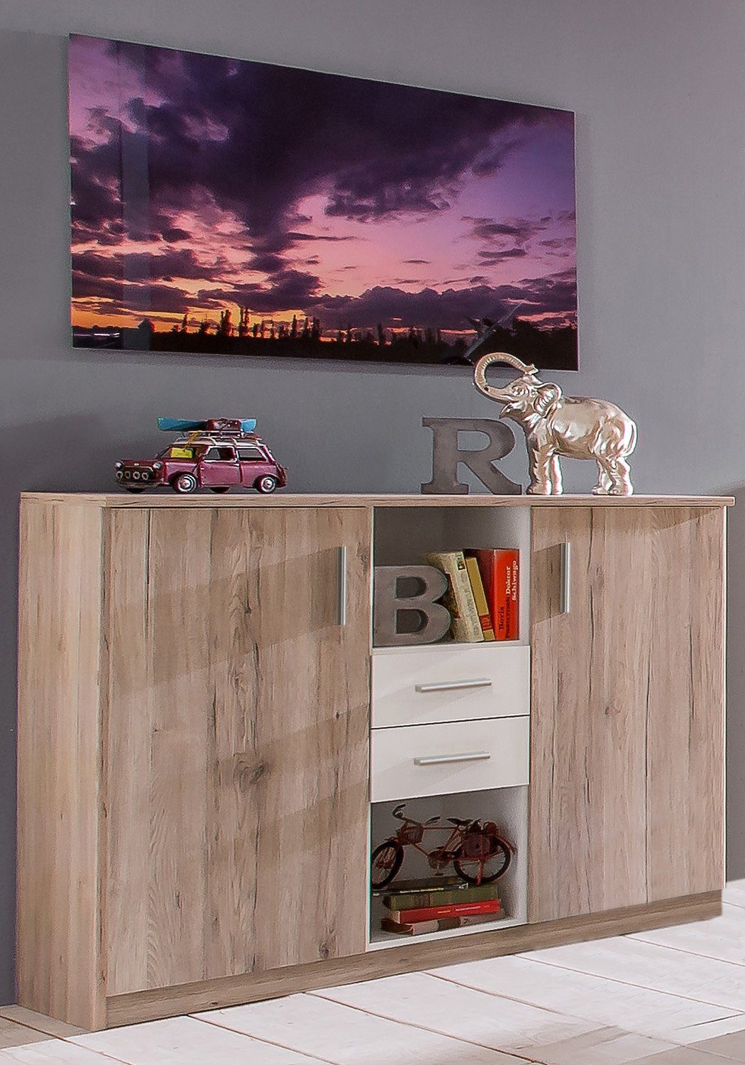 Highboard Jork met 2 deuren