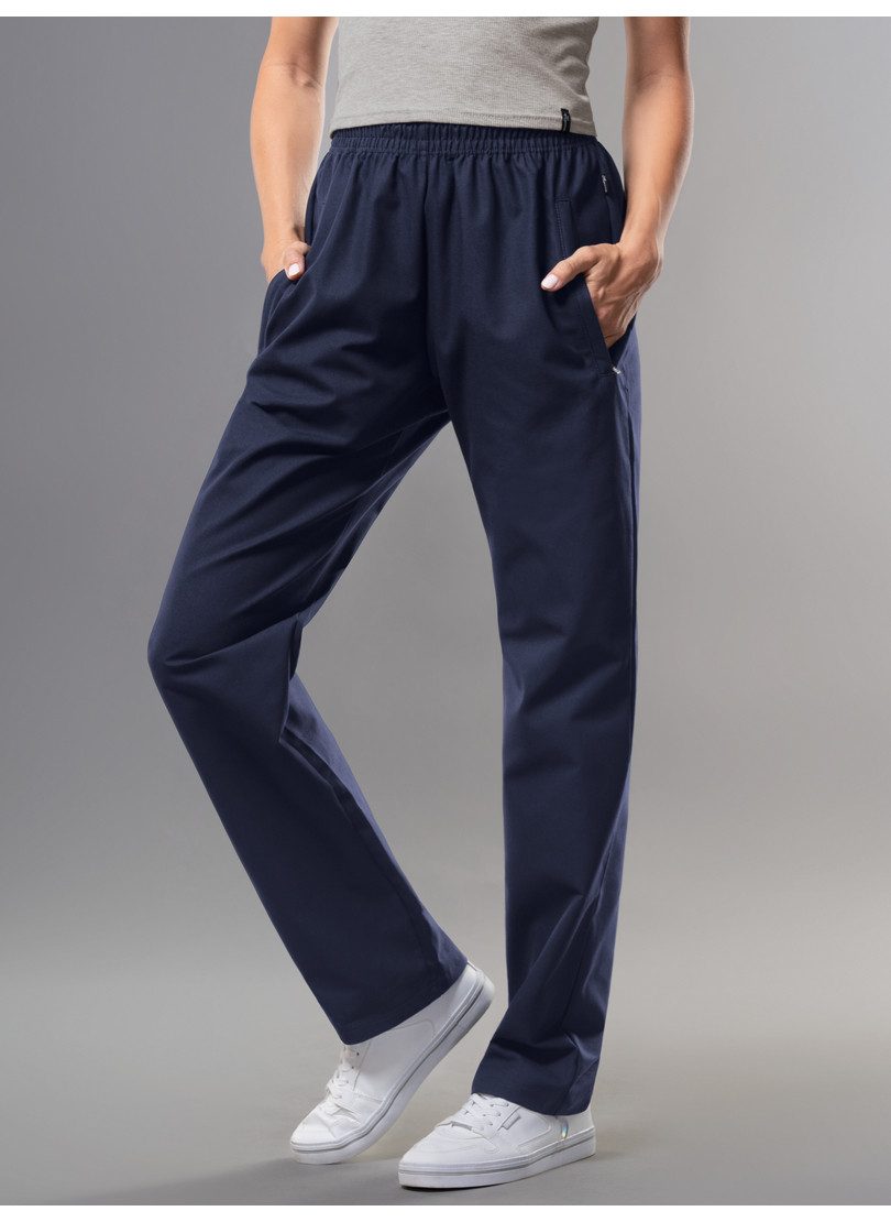 Trigema Jerseybroek Trigema Vrijetijdsbroek van 100% katoen (1-delig)